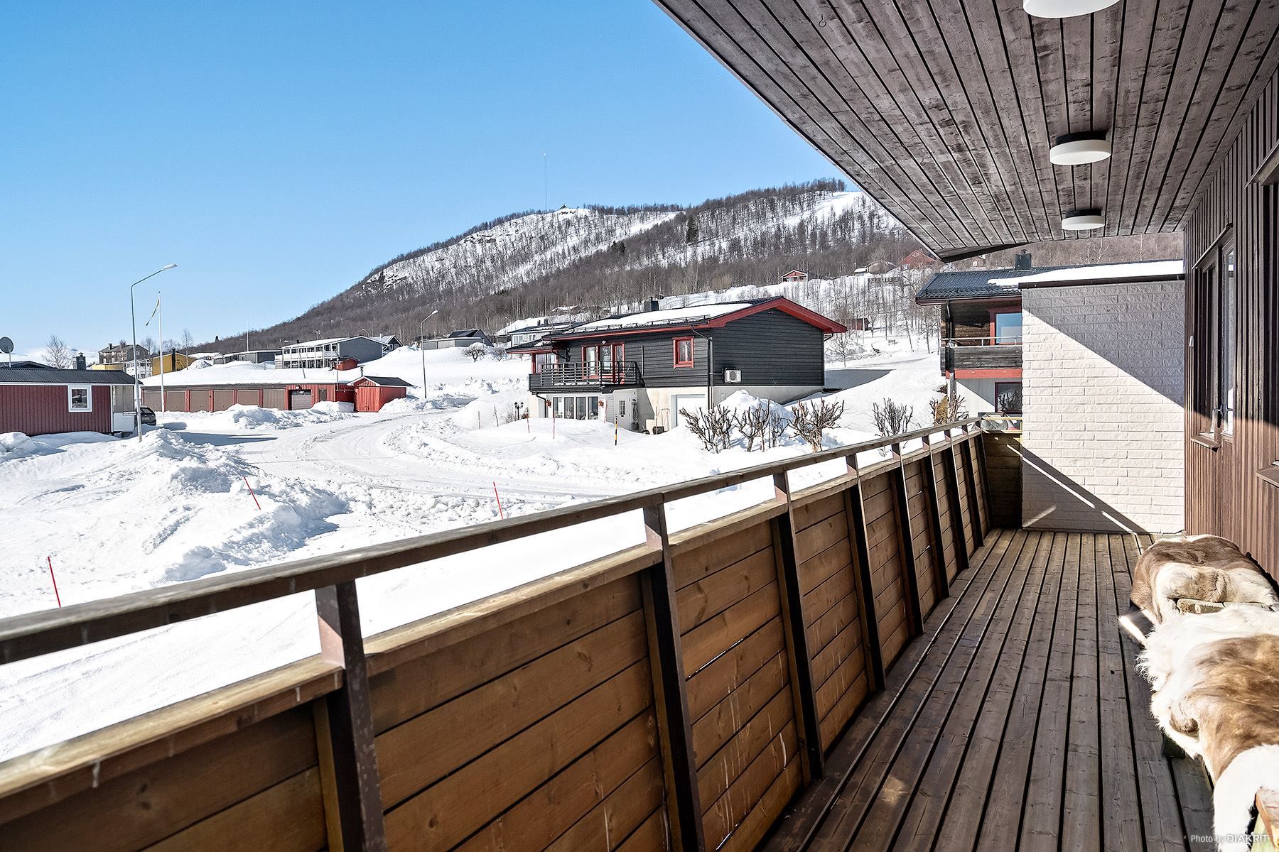 Balkong mot slalombackarna