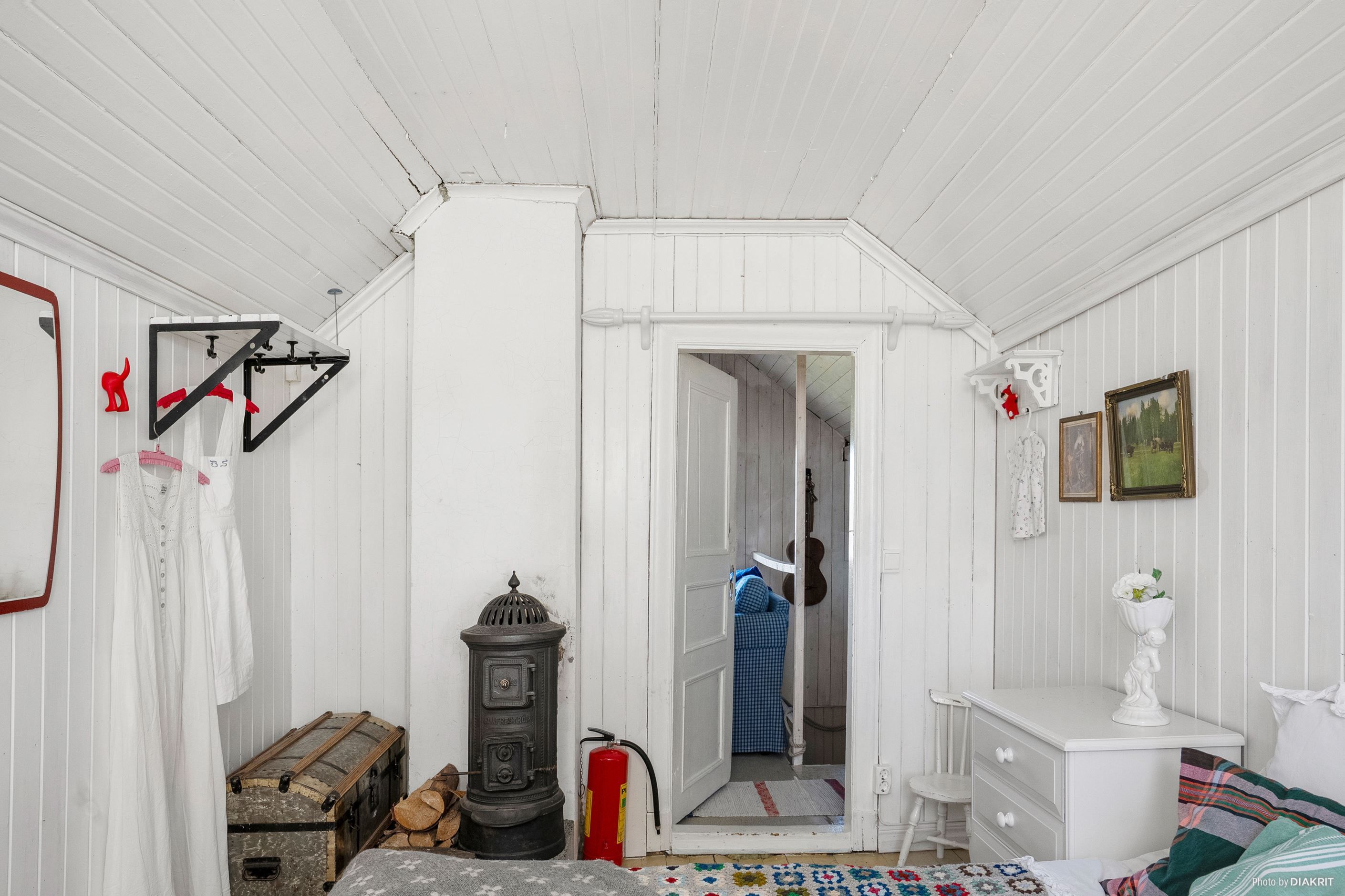 Sovrum loftet gamla delen