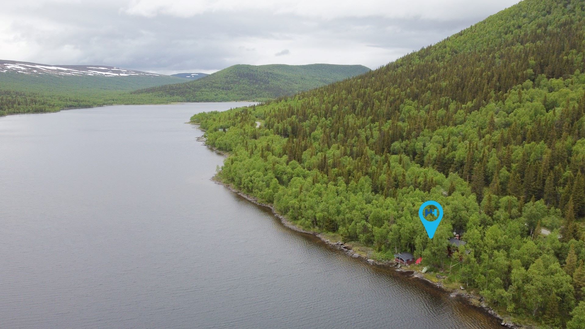 Vy mot nordväst