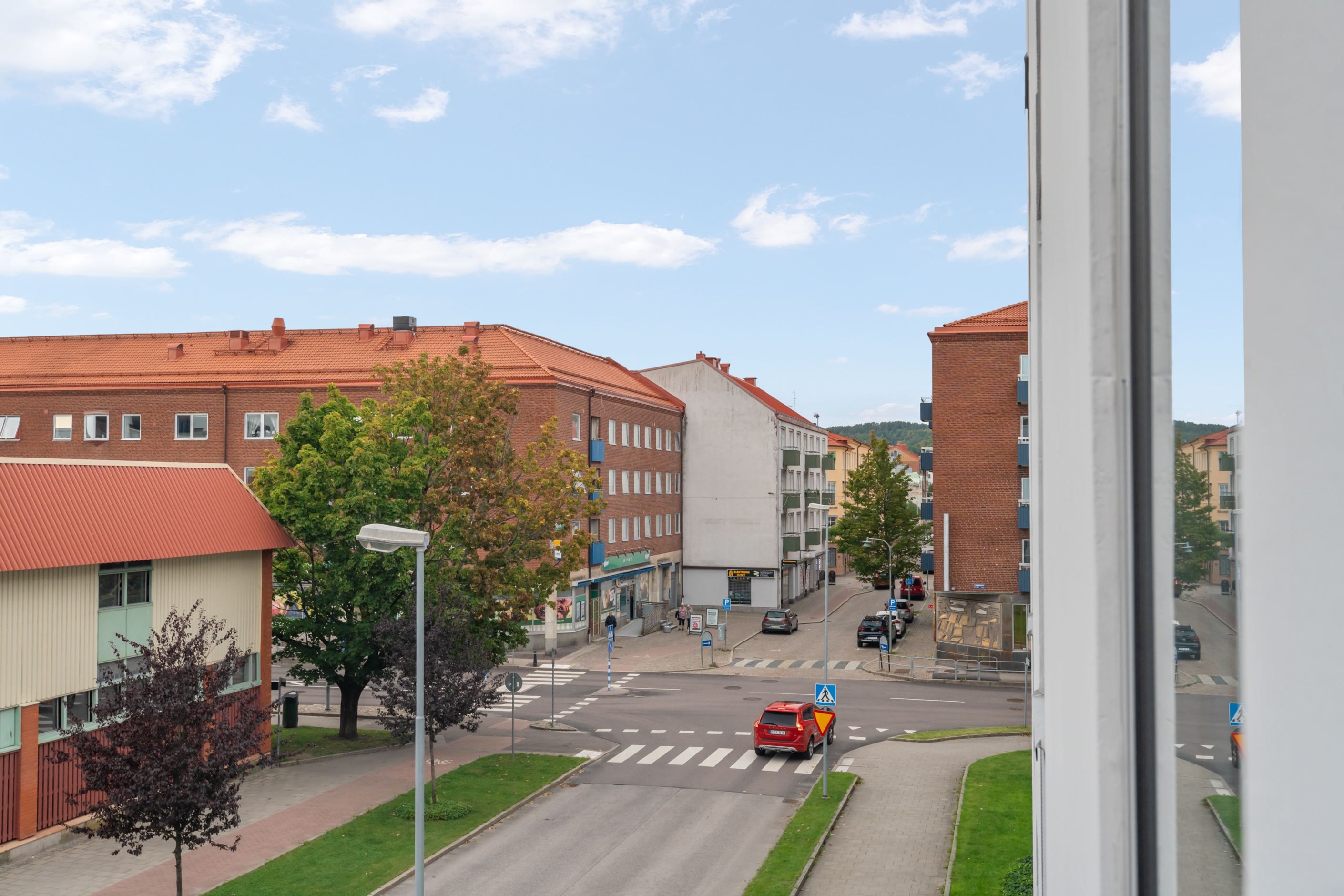 Utsikt från balkong