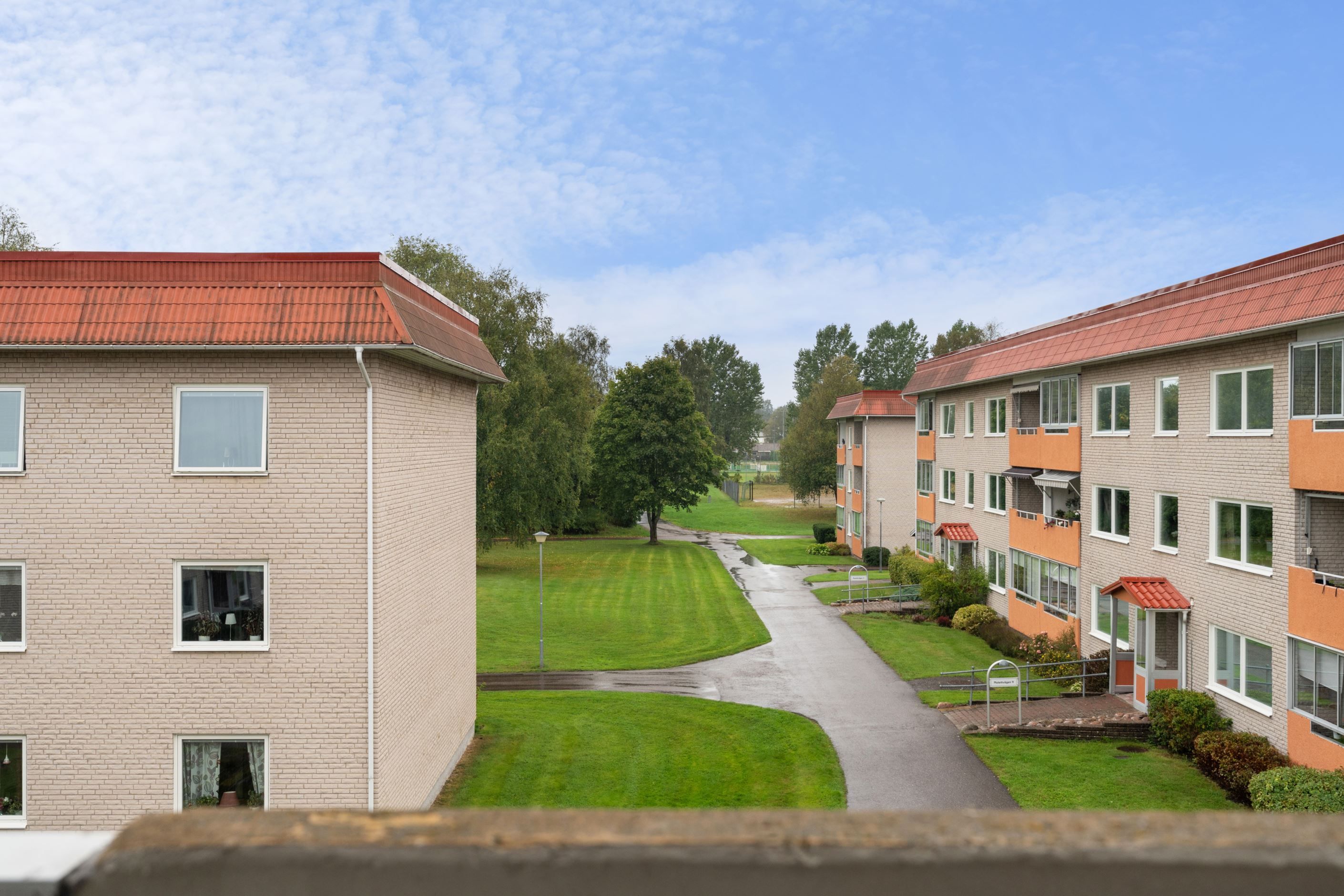Balkong med utsikt