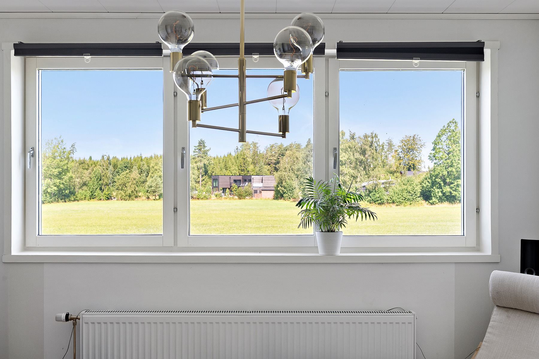 Utsikt mot innergård
