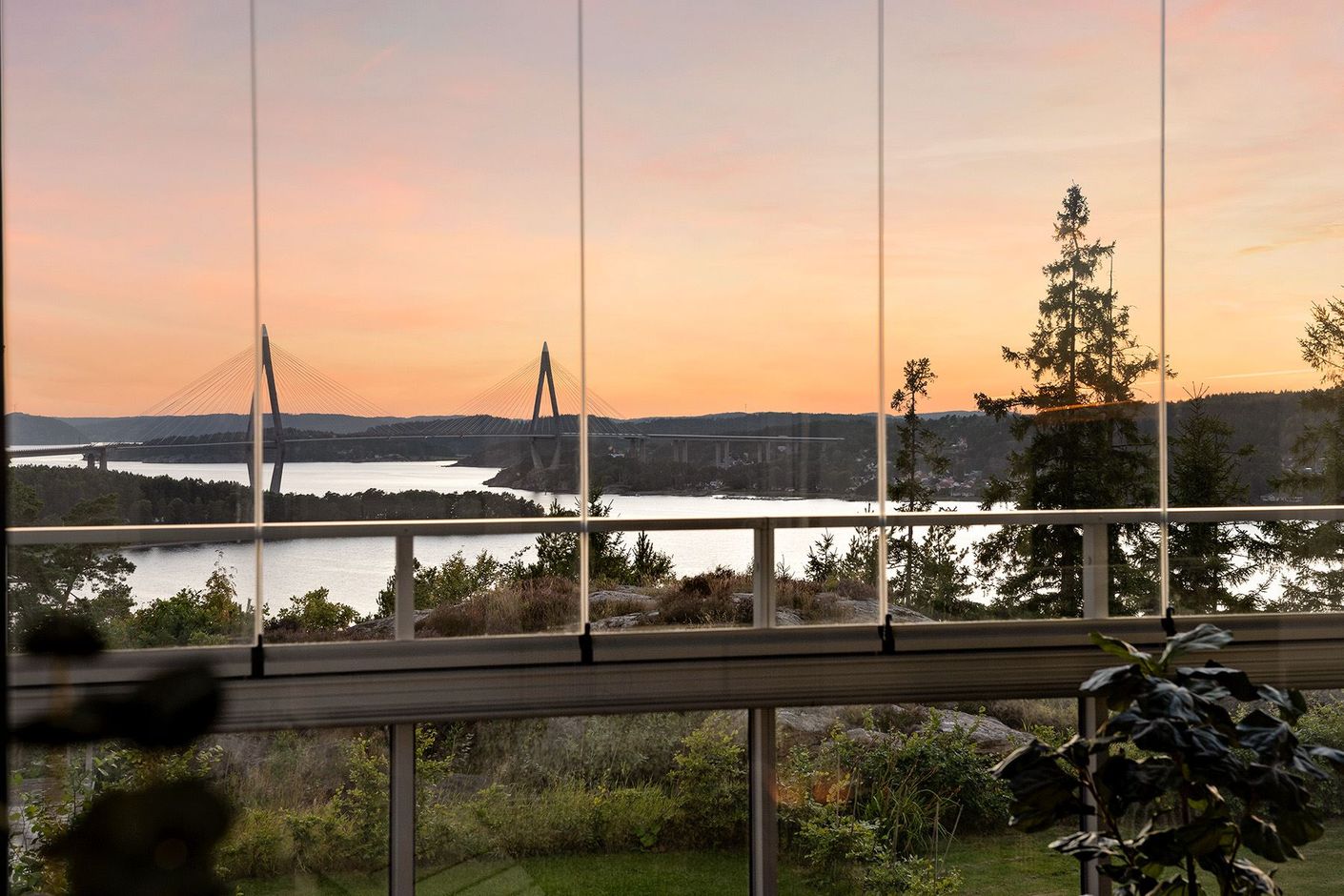 Utsikt från balkong