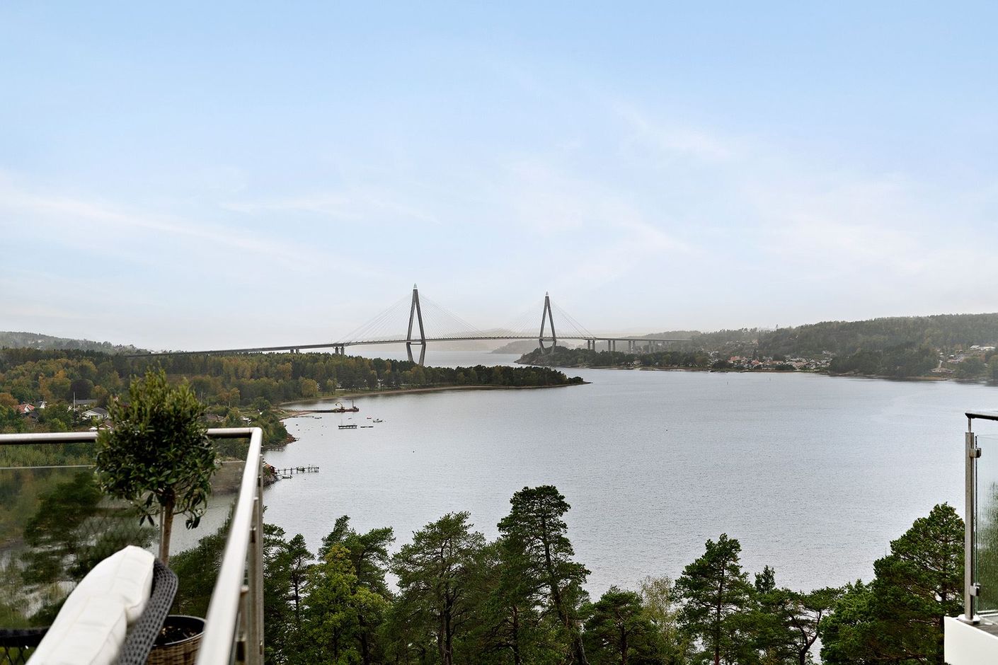 Balkong med utsikt