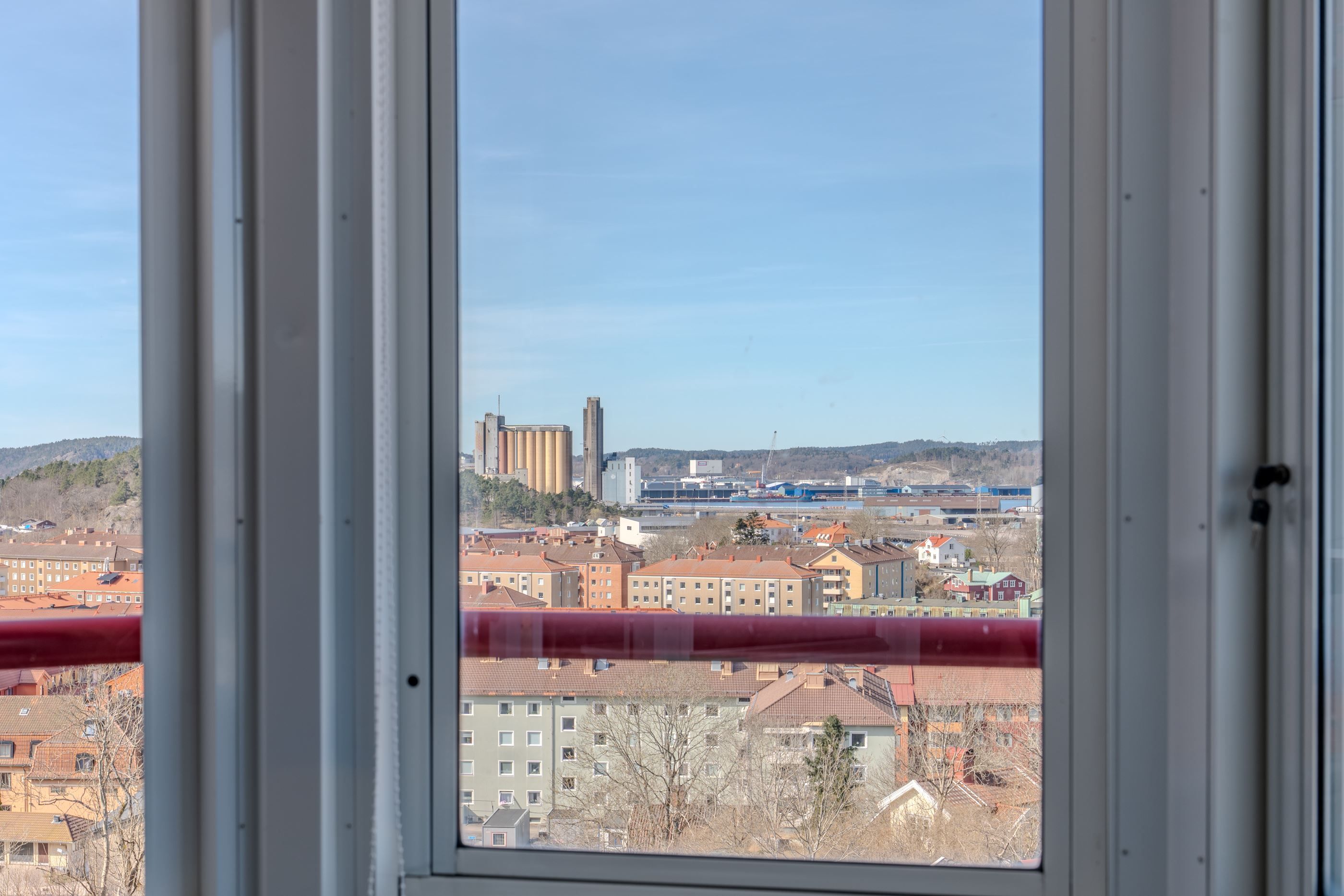 Utsikt från balkong