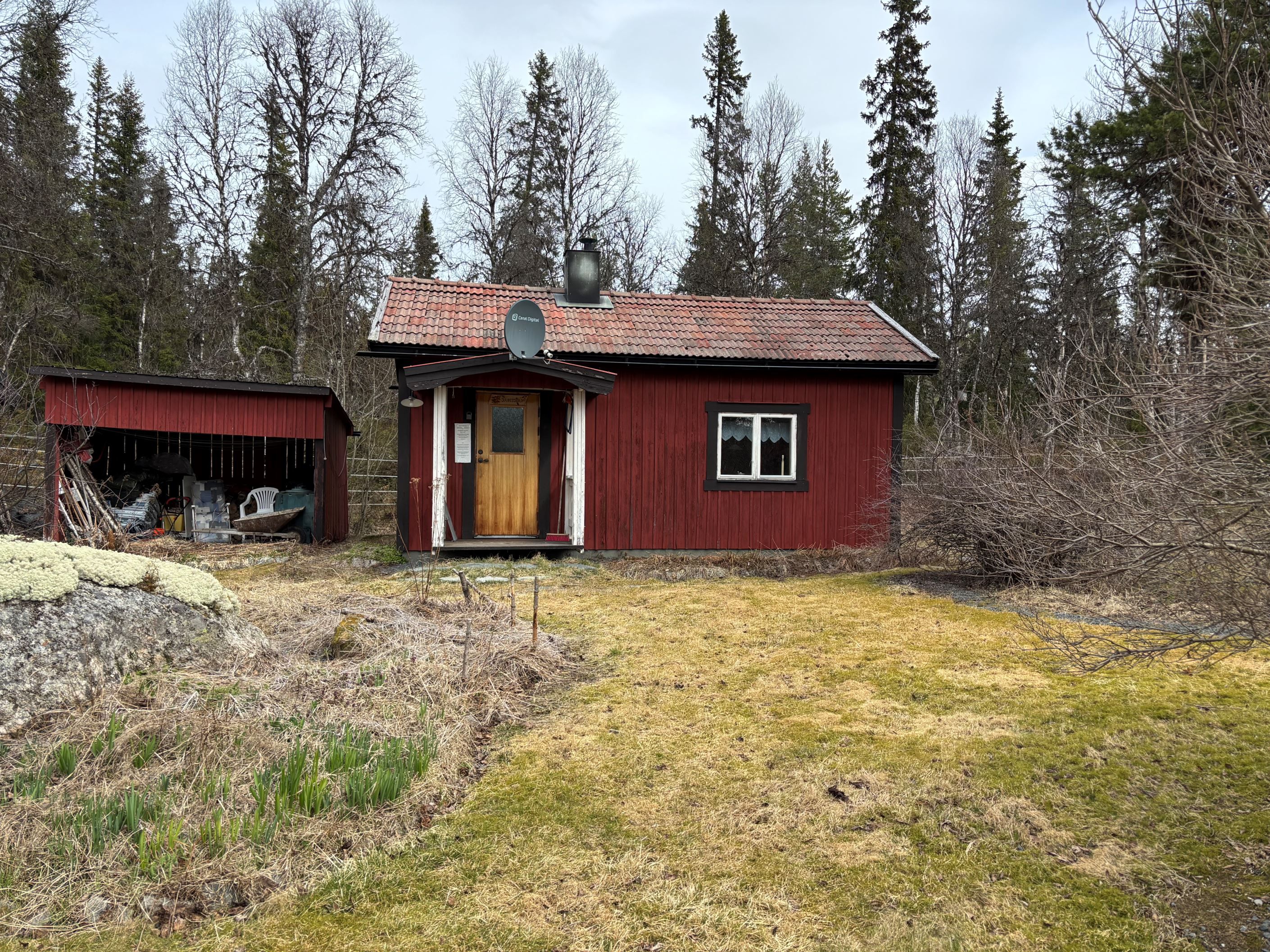 Gäststugan med enklare förråd
