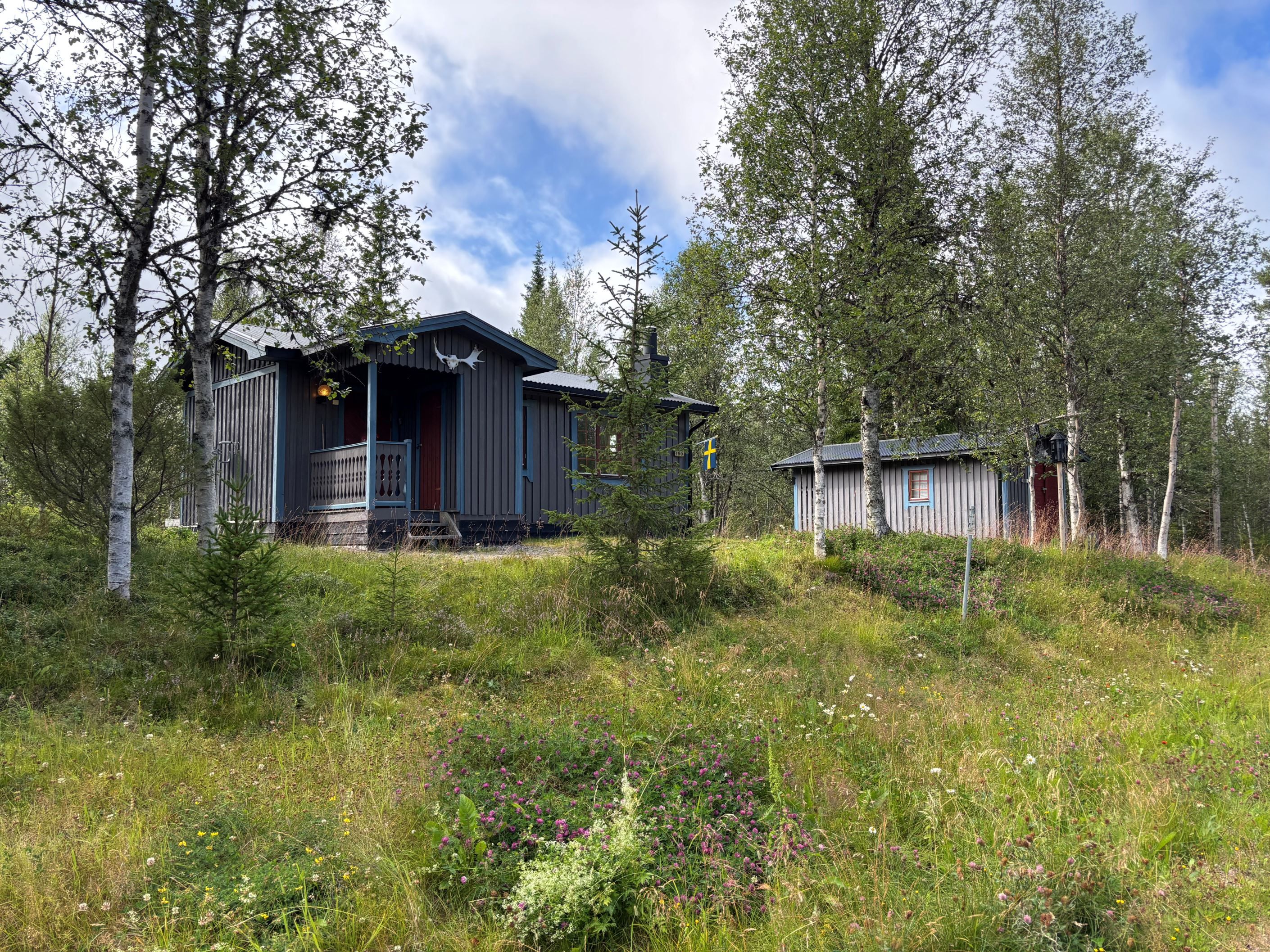 Huset sett från vägen