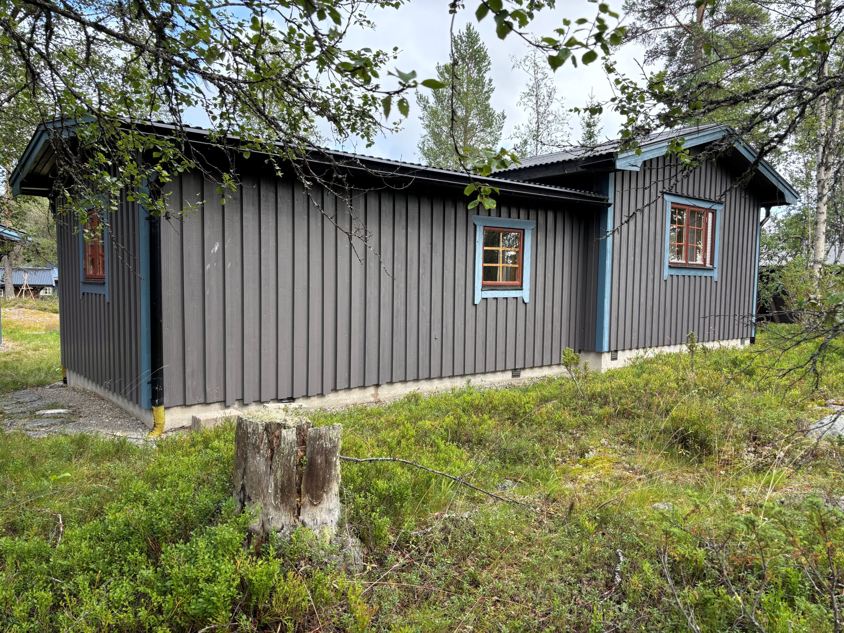 Husets baksida