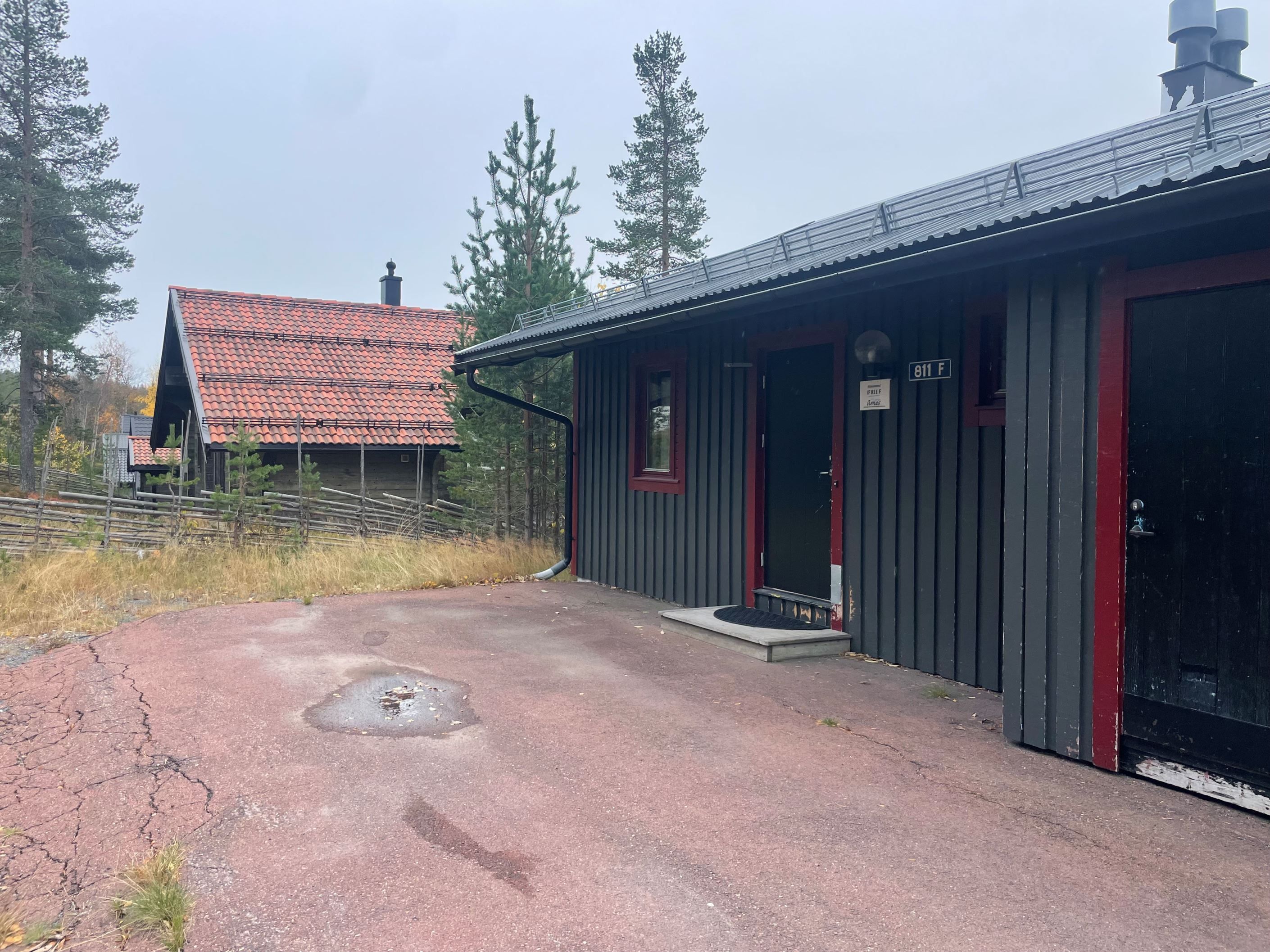 Parkering vid entrén