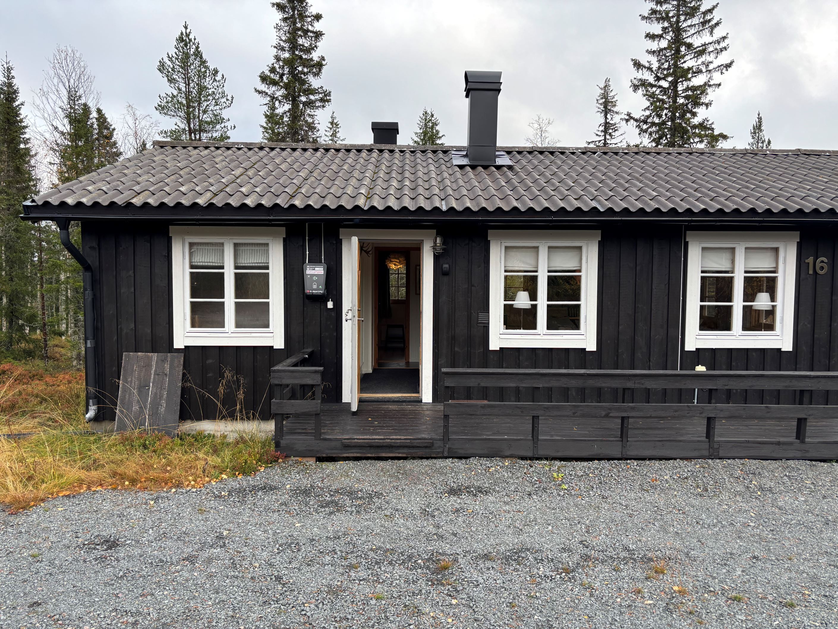 Huset och dess entré