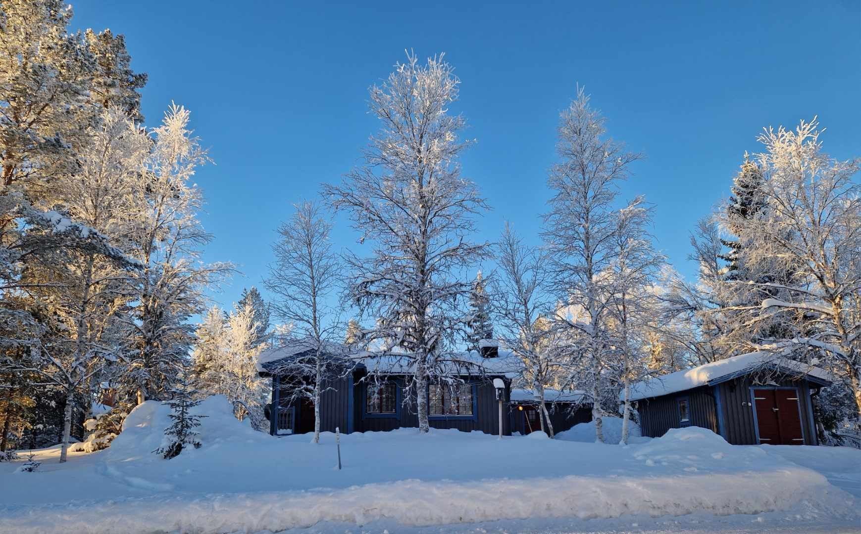 Huset vintertid