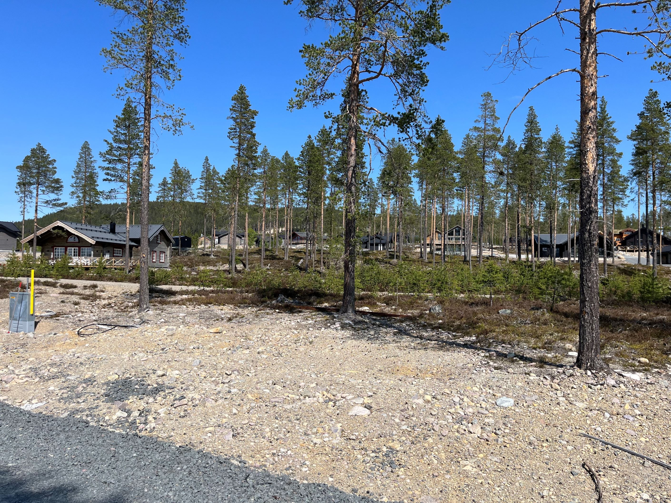 Marken där tomten ligger
