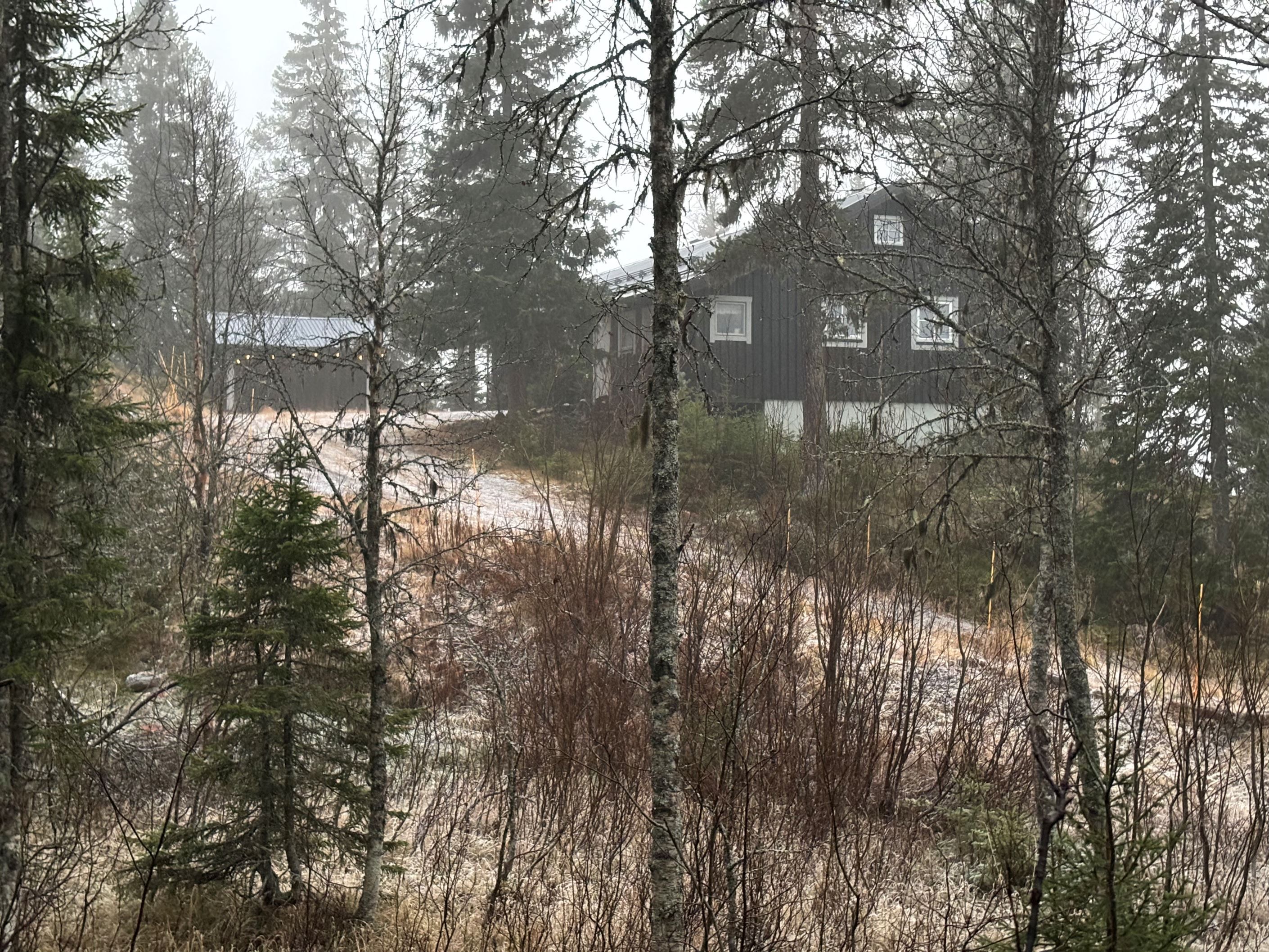 Huset sett från vägen