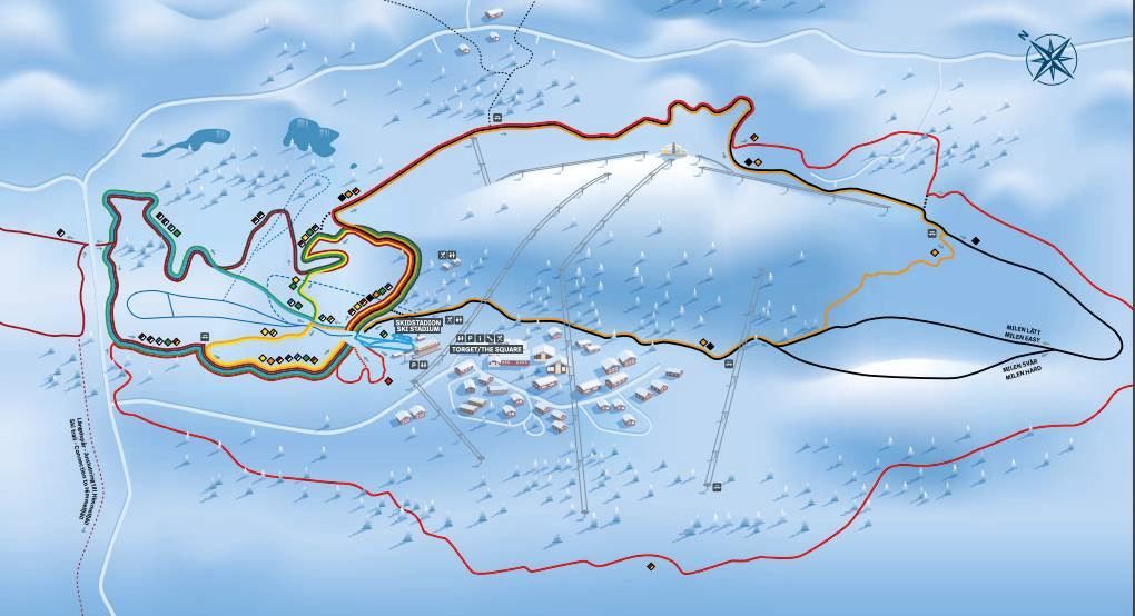 Längdspår och vandringsleder