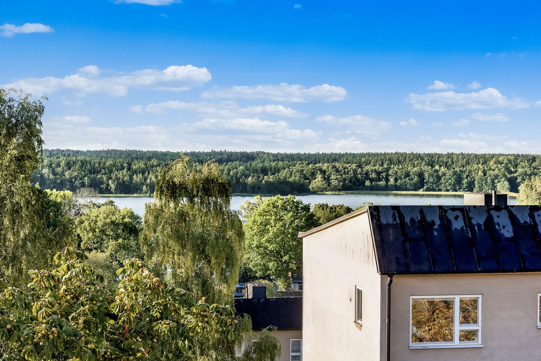 Utsikt från balkong