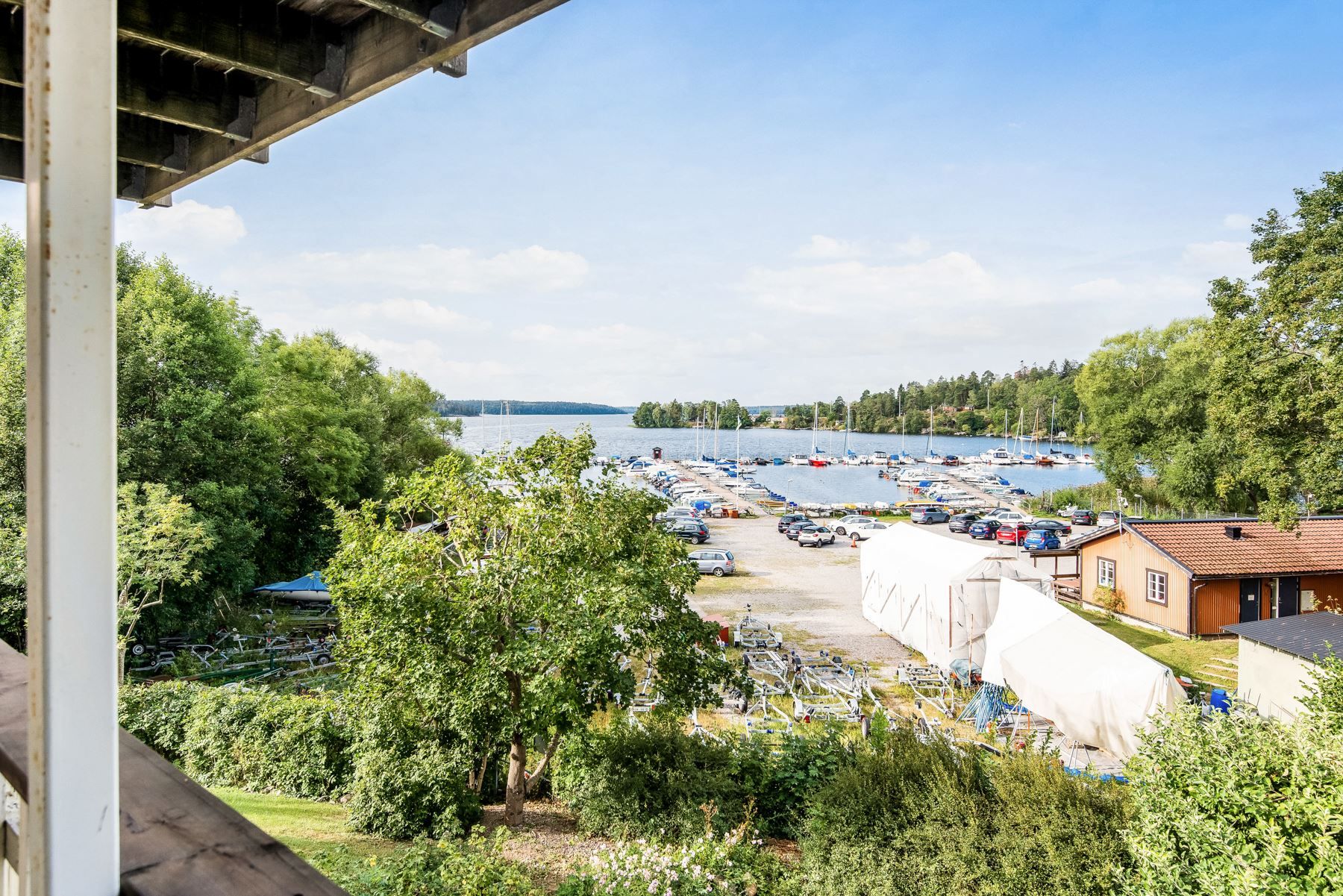 Utsikt från Balkongen på mellanplanet