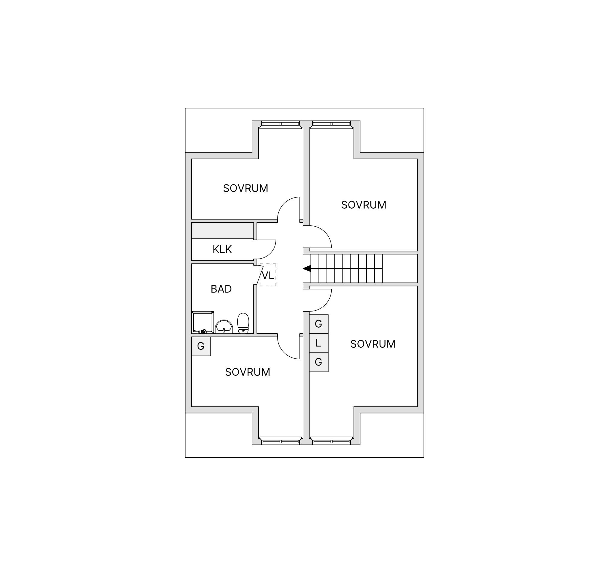 Övre plan