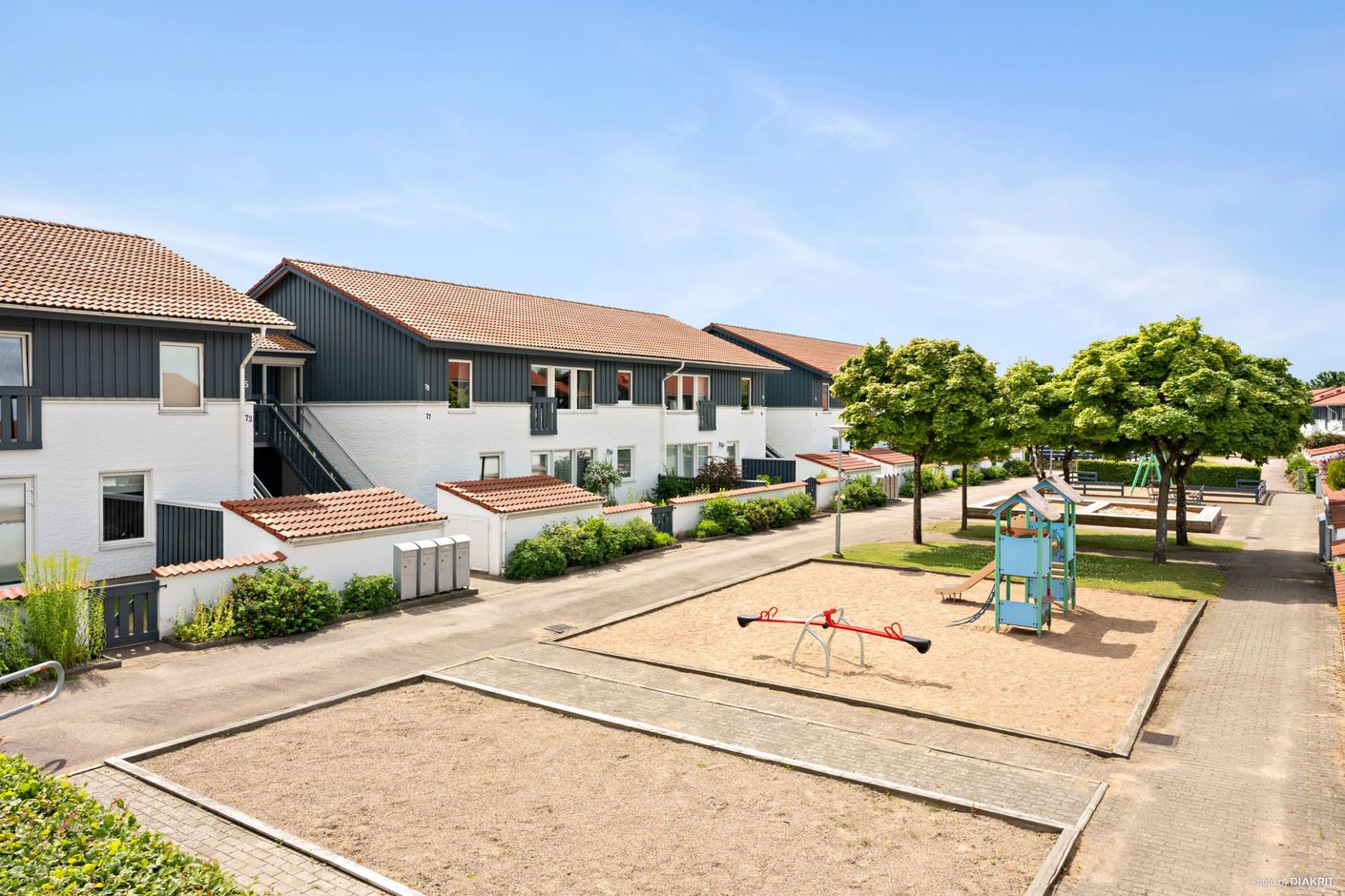 Mysig innergård