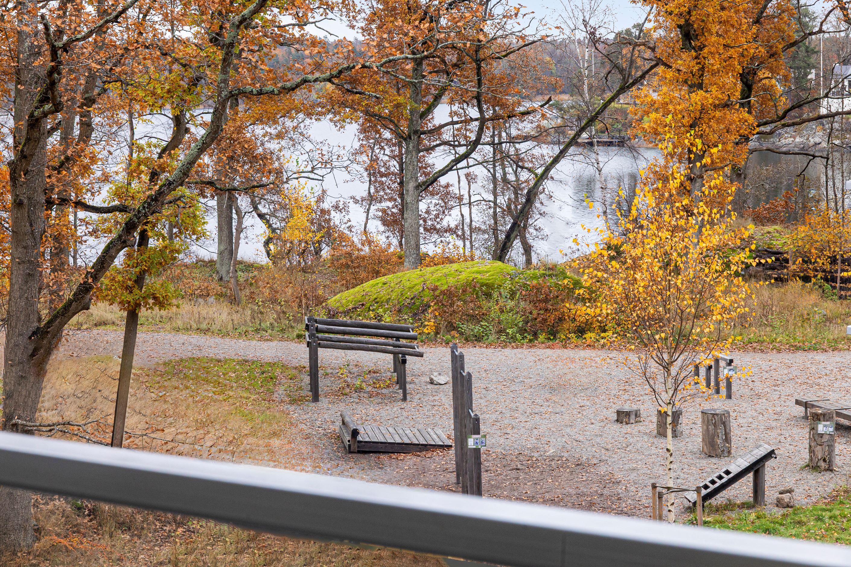 Utsikt från balkong