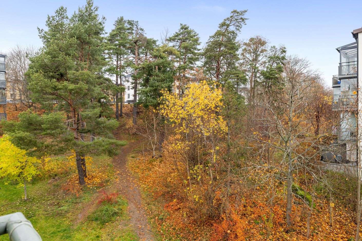 Utsikt från balkong