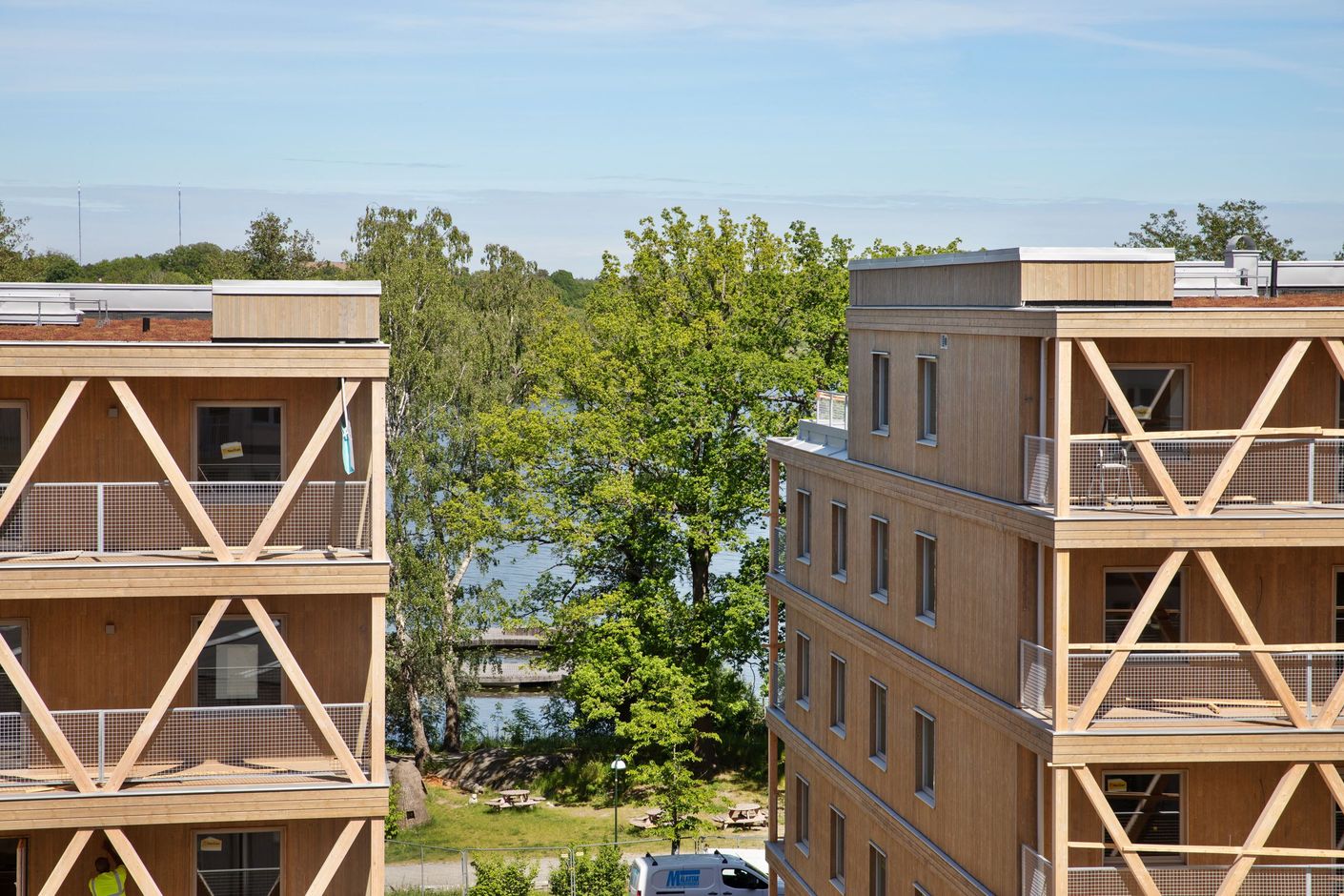 Balkong med utsikt