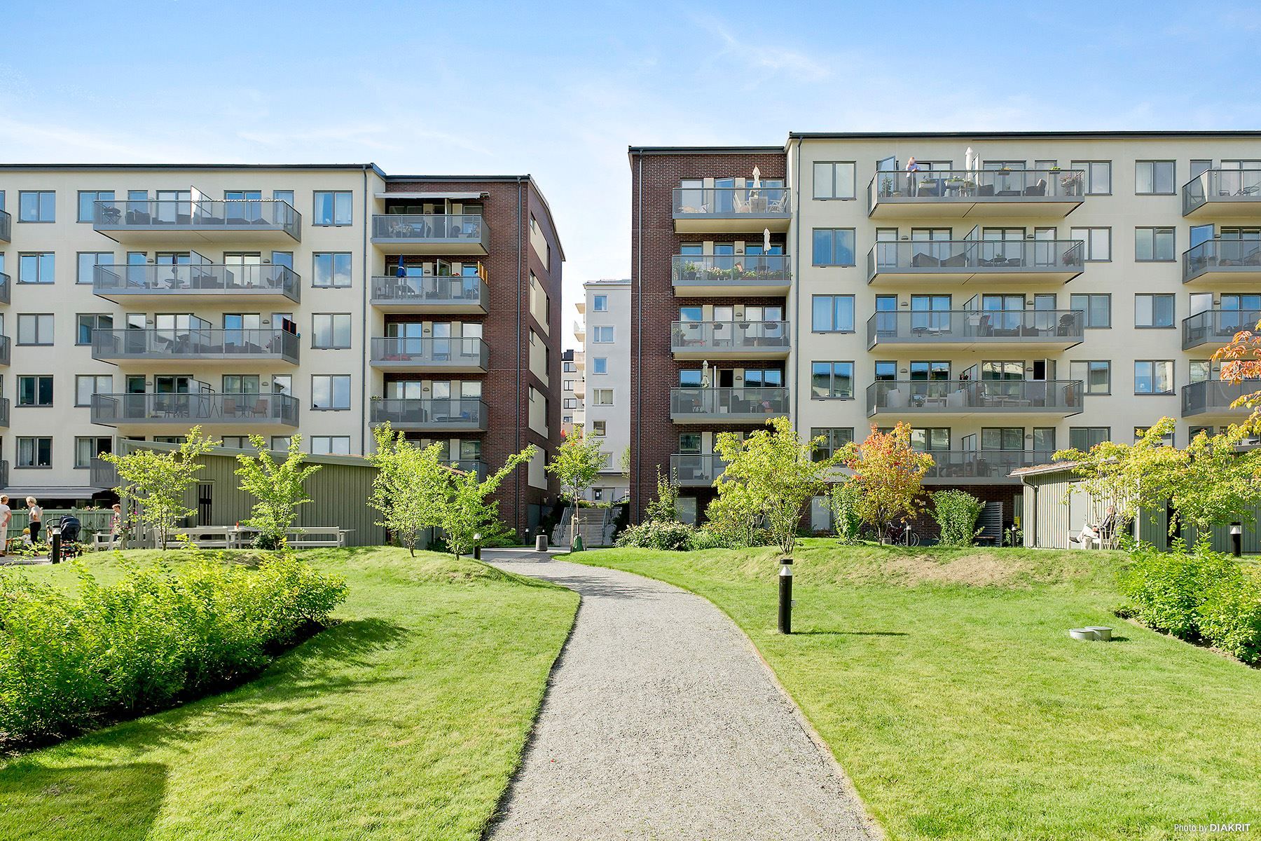 Stora grönområden