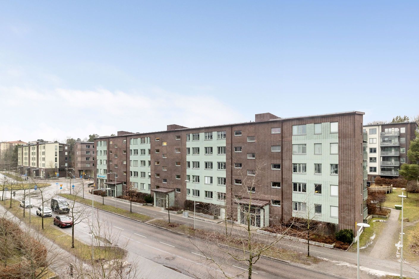 Utsikt från balkong