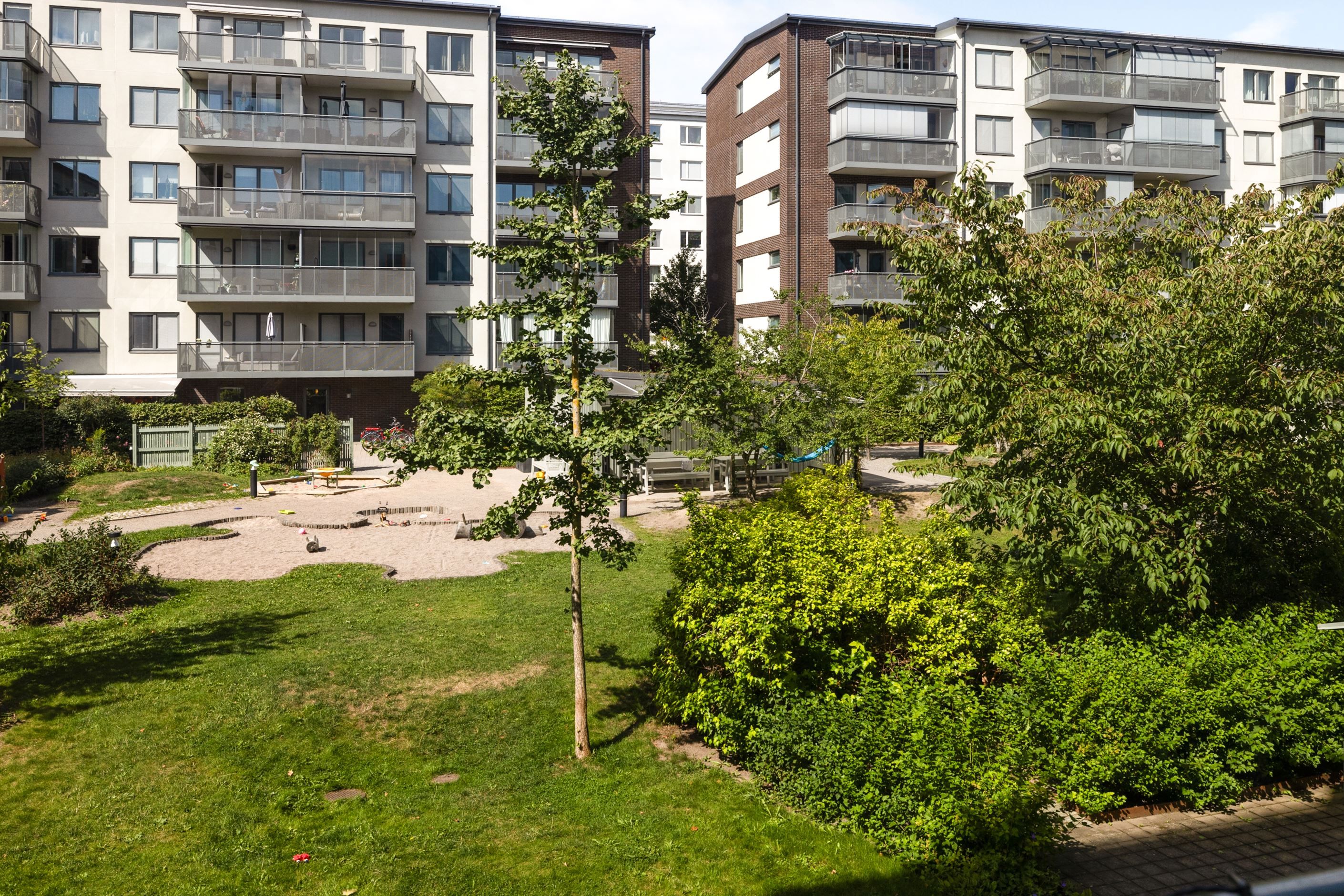 Utsikt från balkong