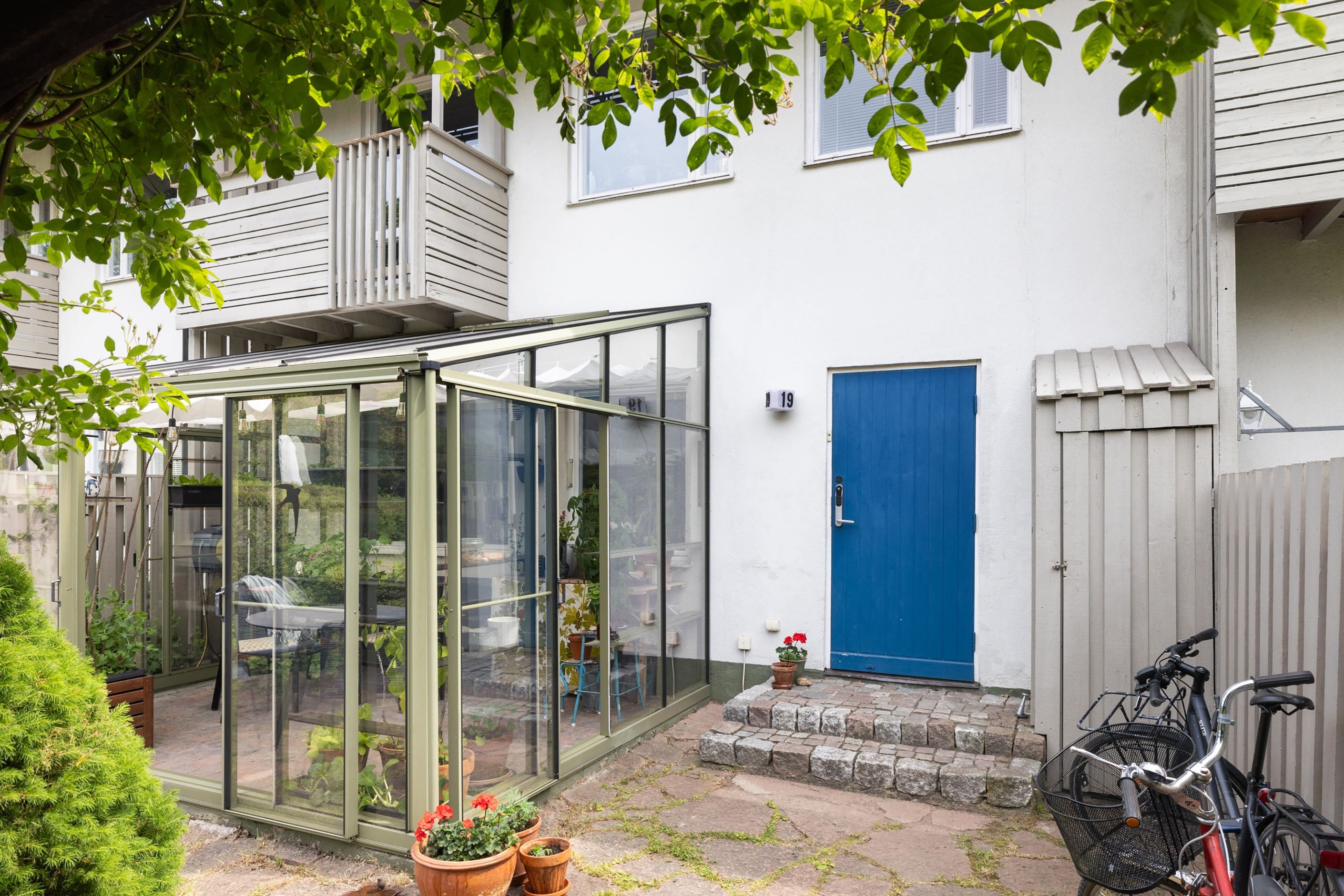 Entré till huset