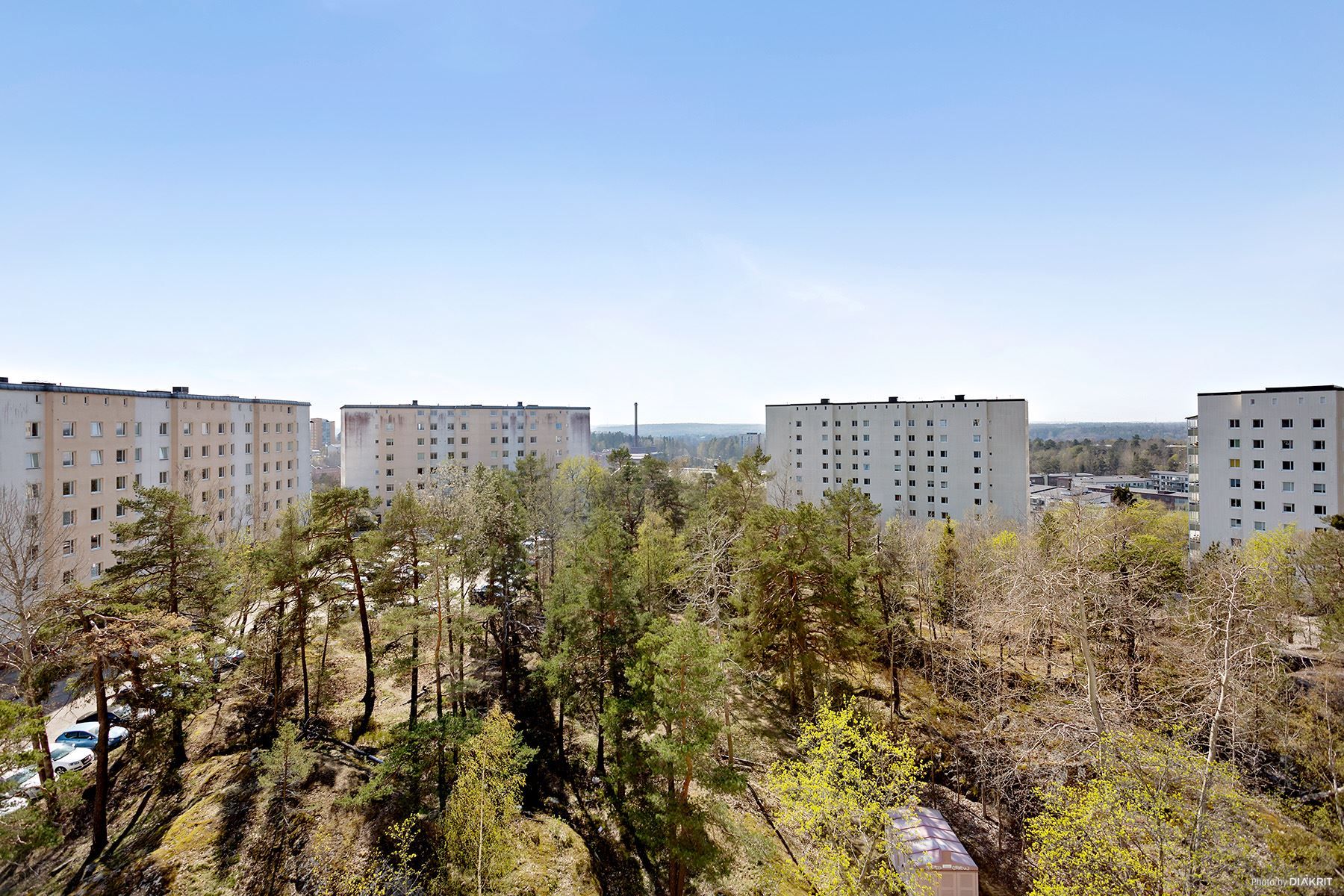 Utsikt över allmänningen