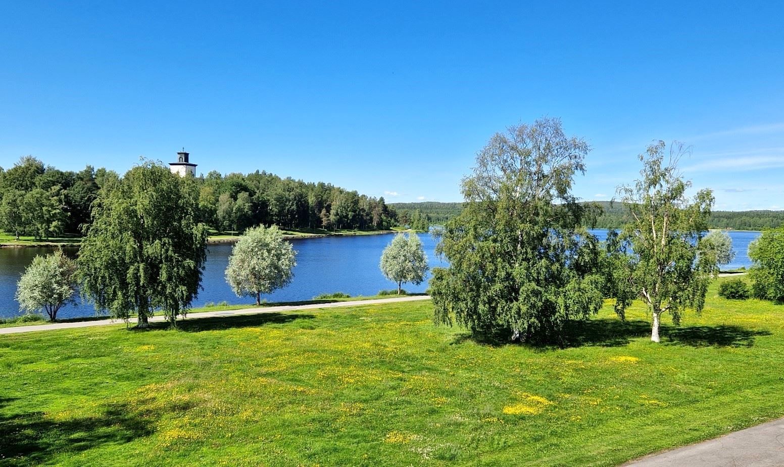 Utsikt från balkongen