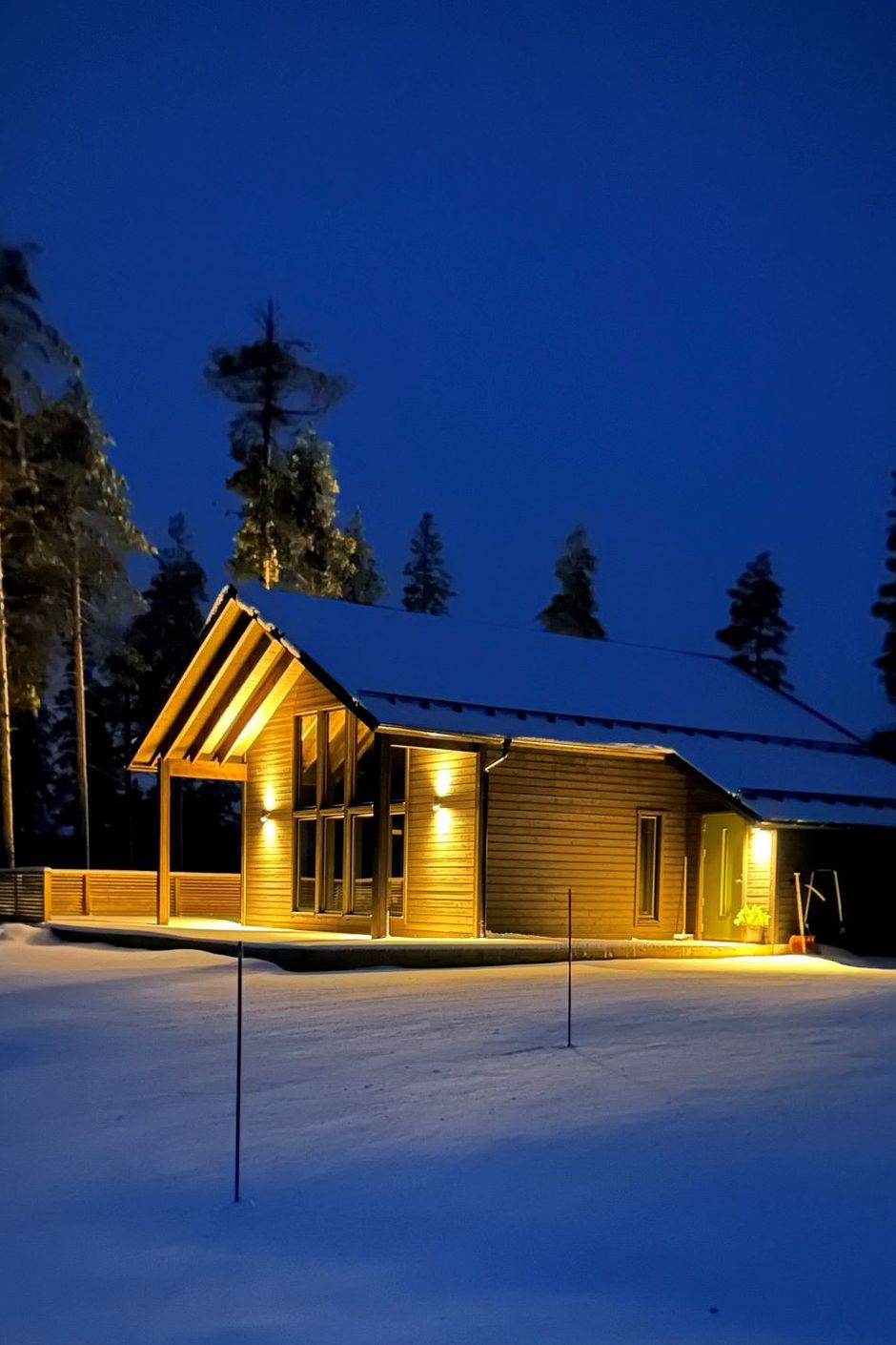 Stugan vinter