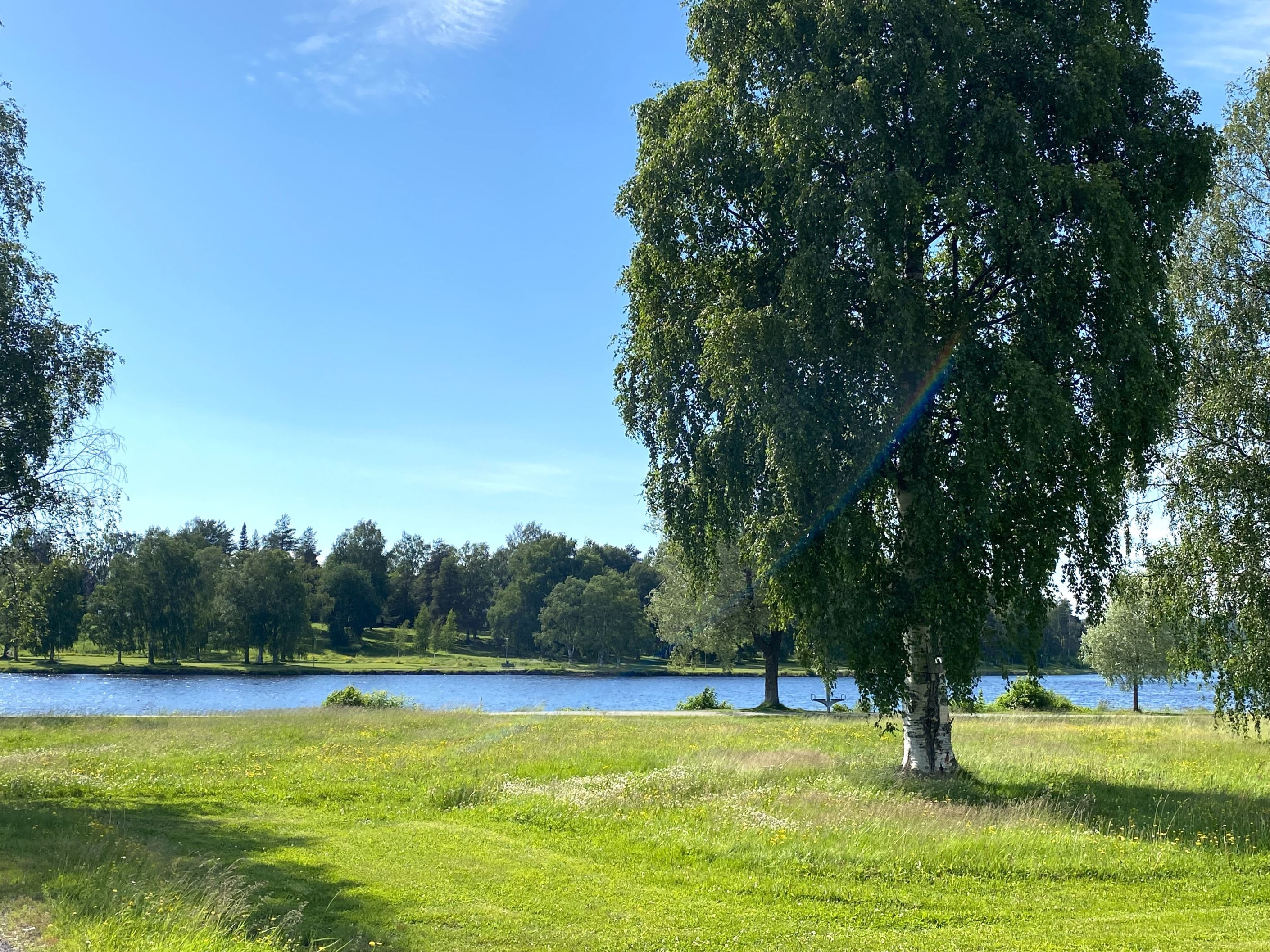 Promenadvägar utanför bostaden