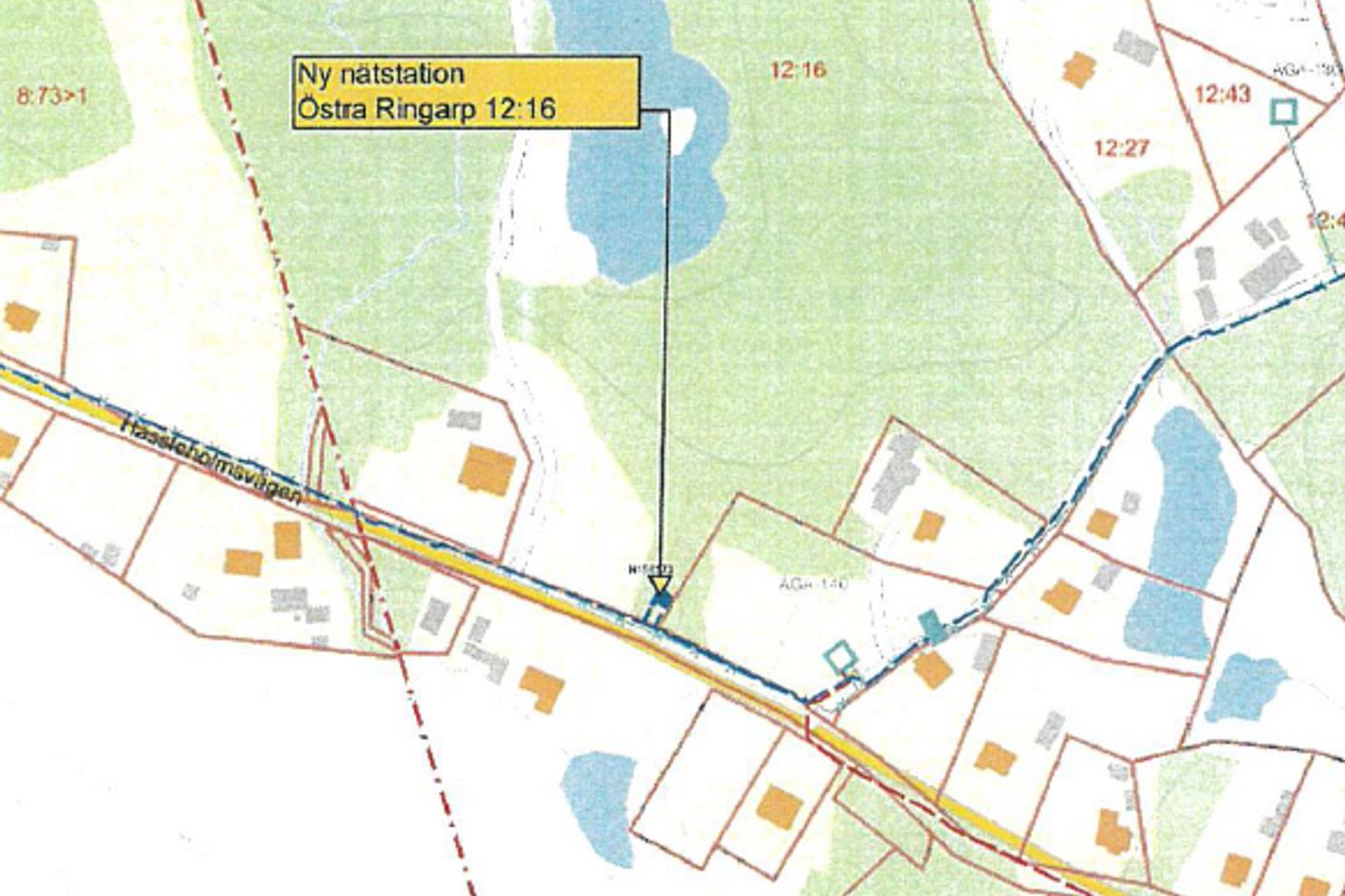 Ny nätstation Östra Ringarp