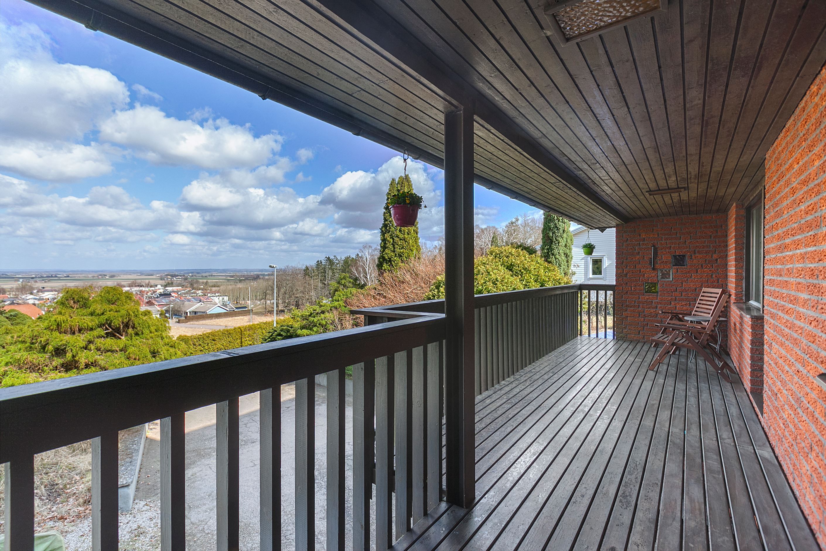 Balkongen på framsidan