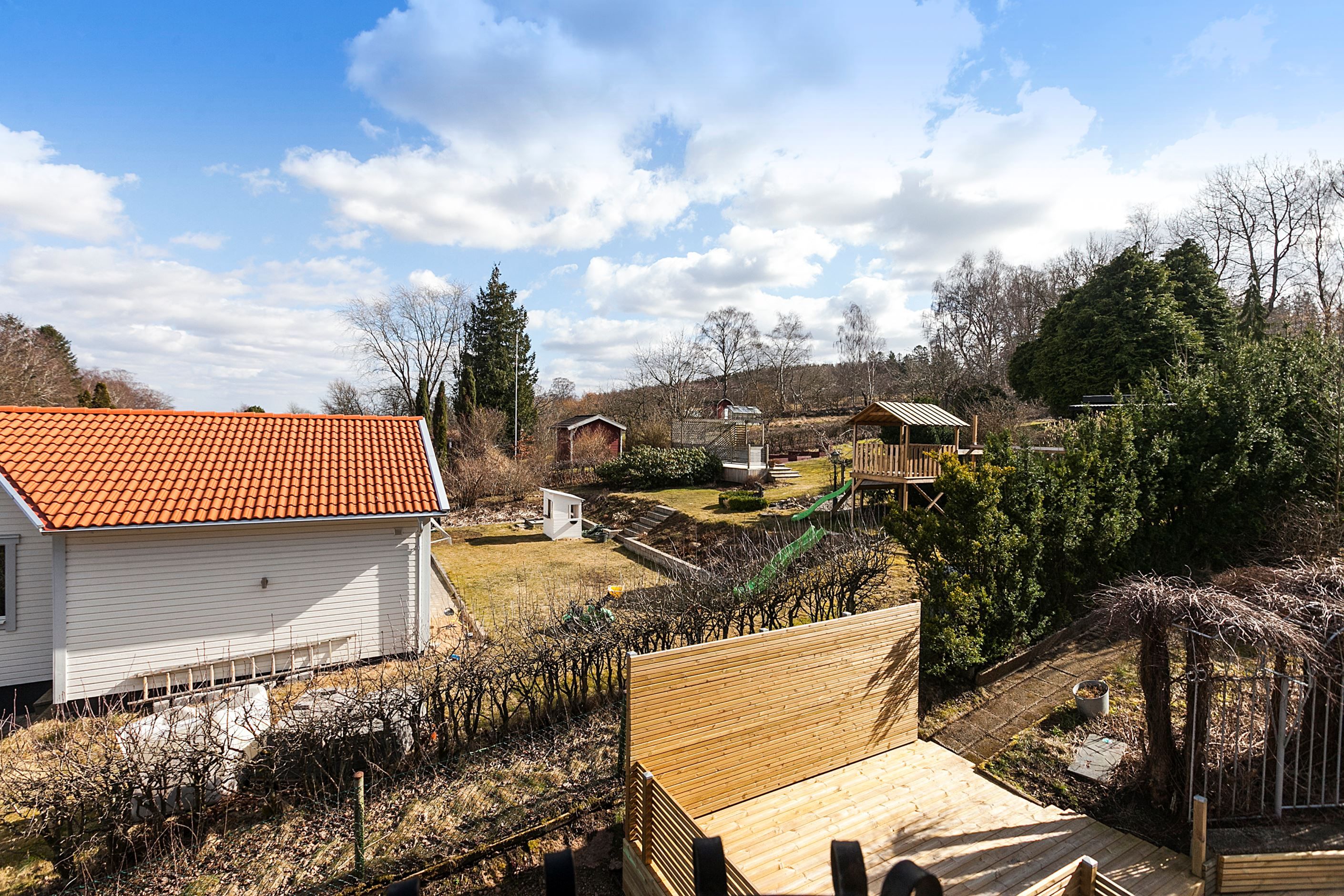 Vy från fransk balkong