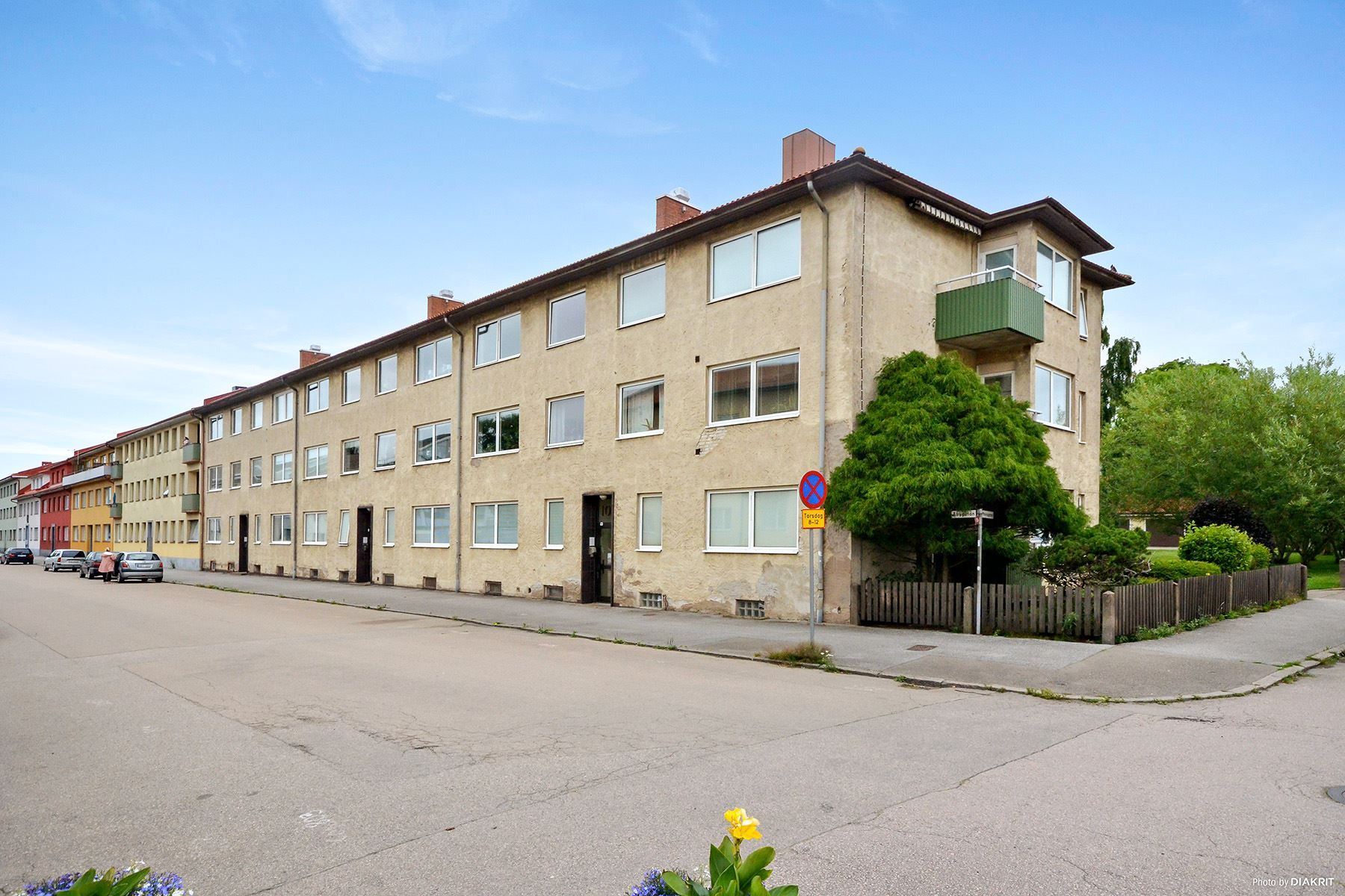 Vy mot fasad