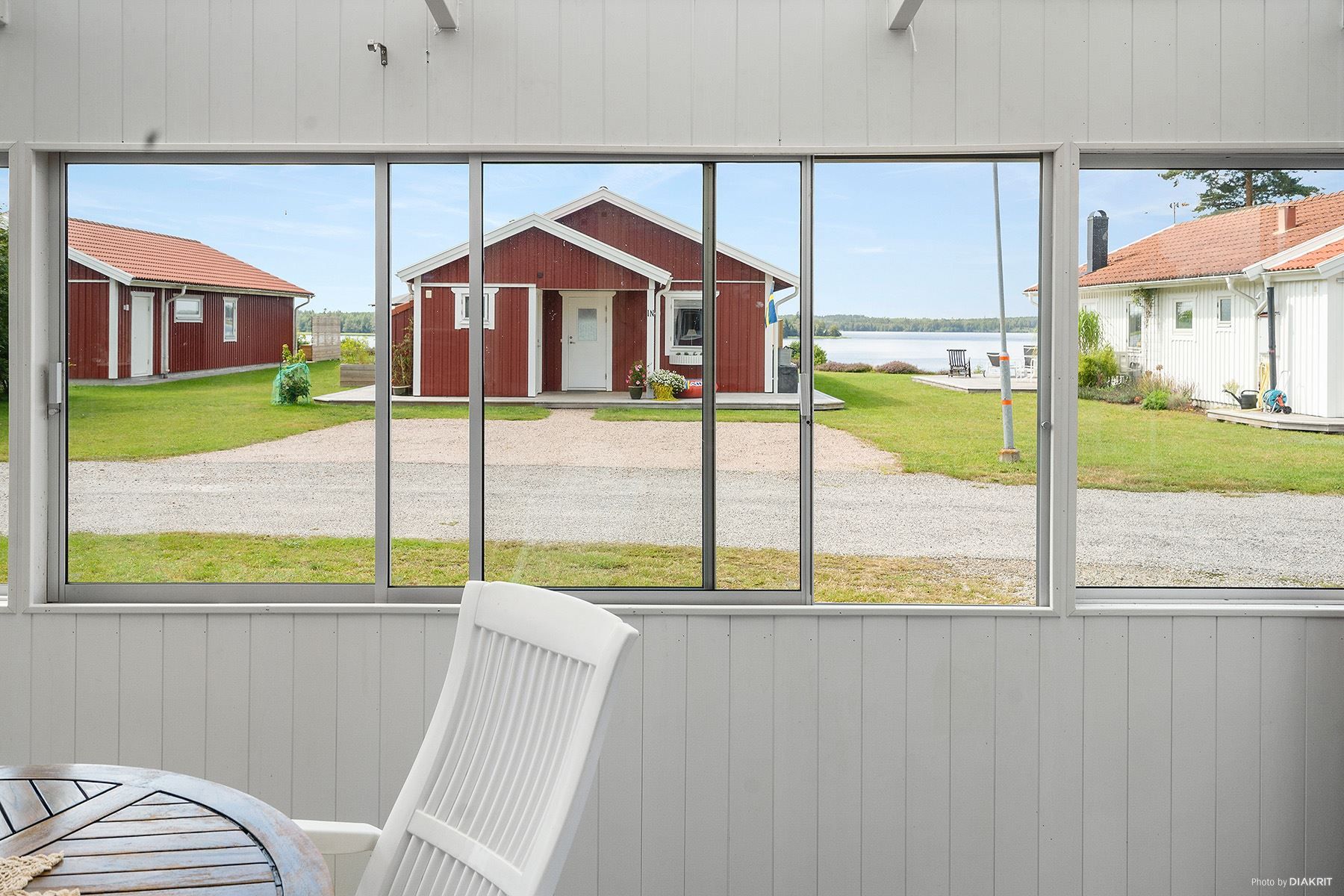 Fin vy mot sjön