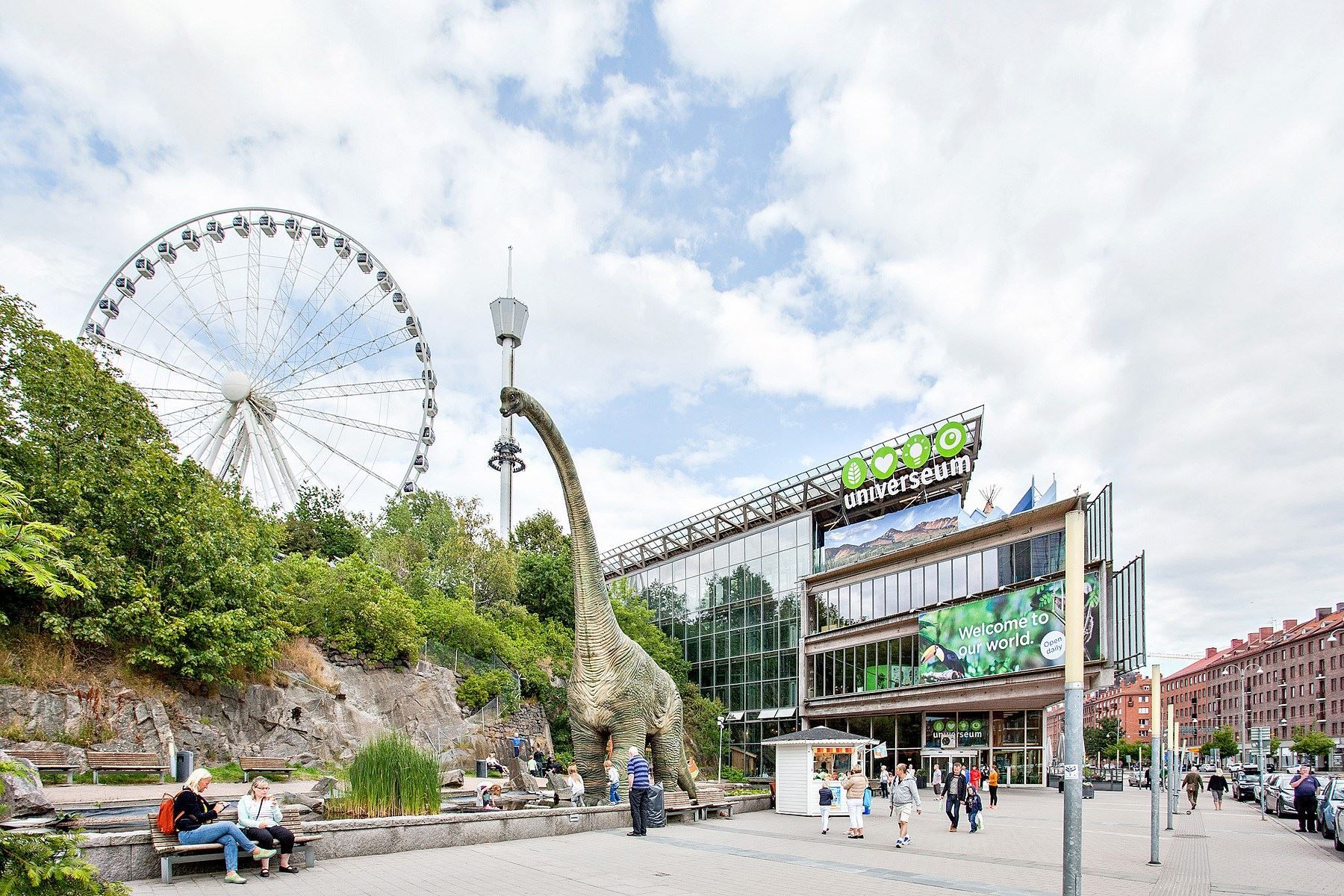 Enkelt och ta sig in till korsvägen och Liseberg.