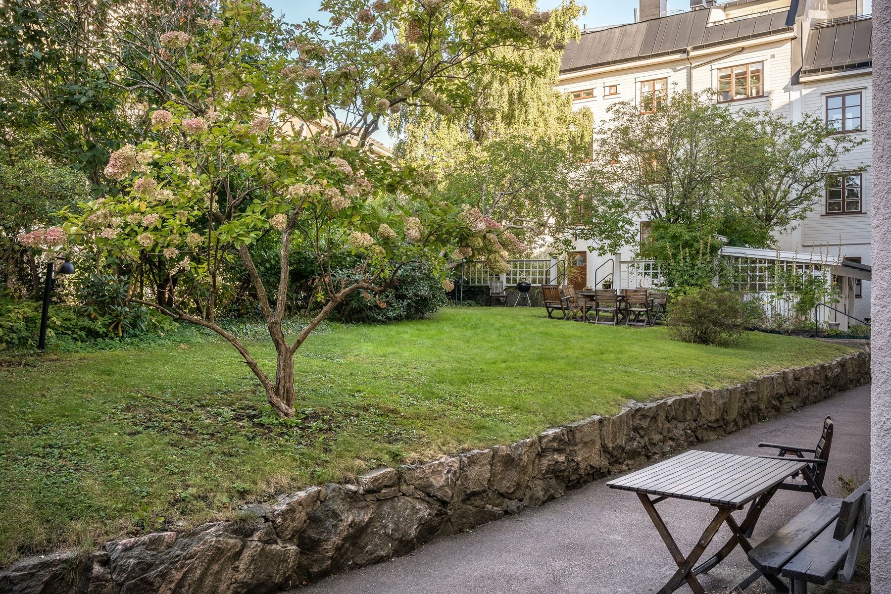 Mysig innergård