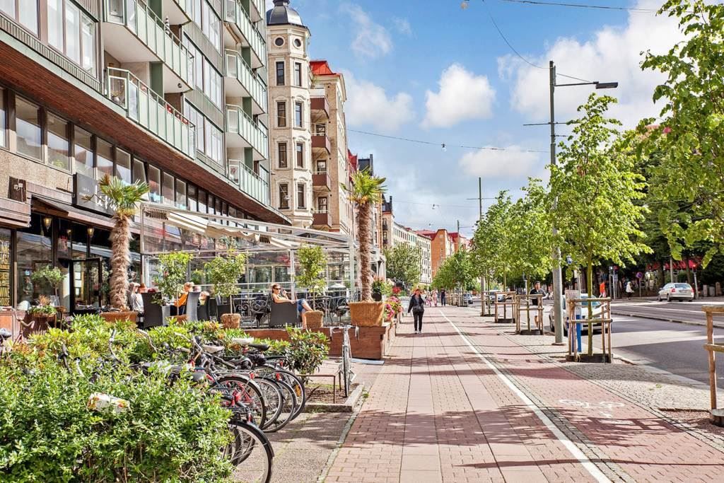 Pulsen på Linnégatan finns ett par steg bort