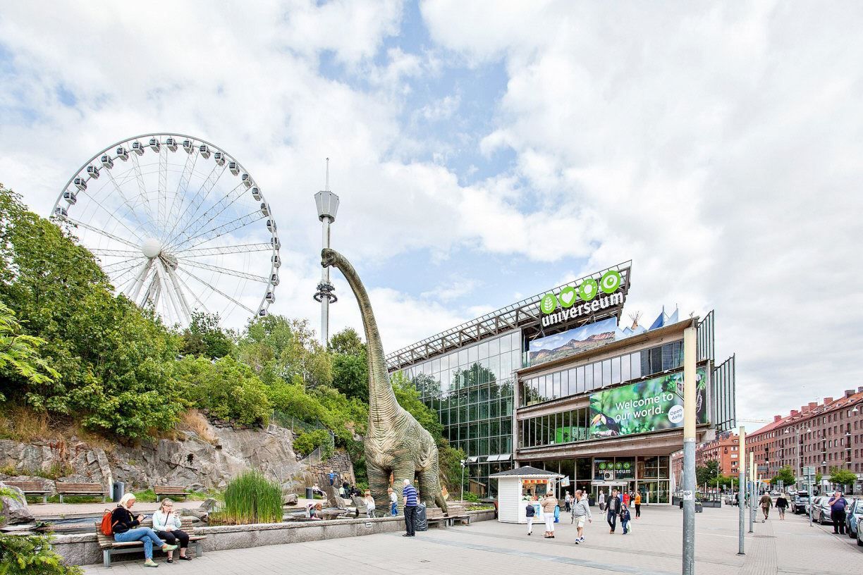 Goda kommunikationer in till Korsvägen