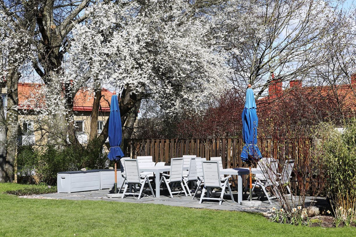 Fantastisk gemensam grillplats