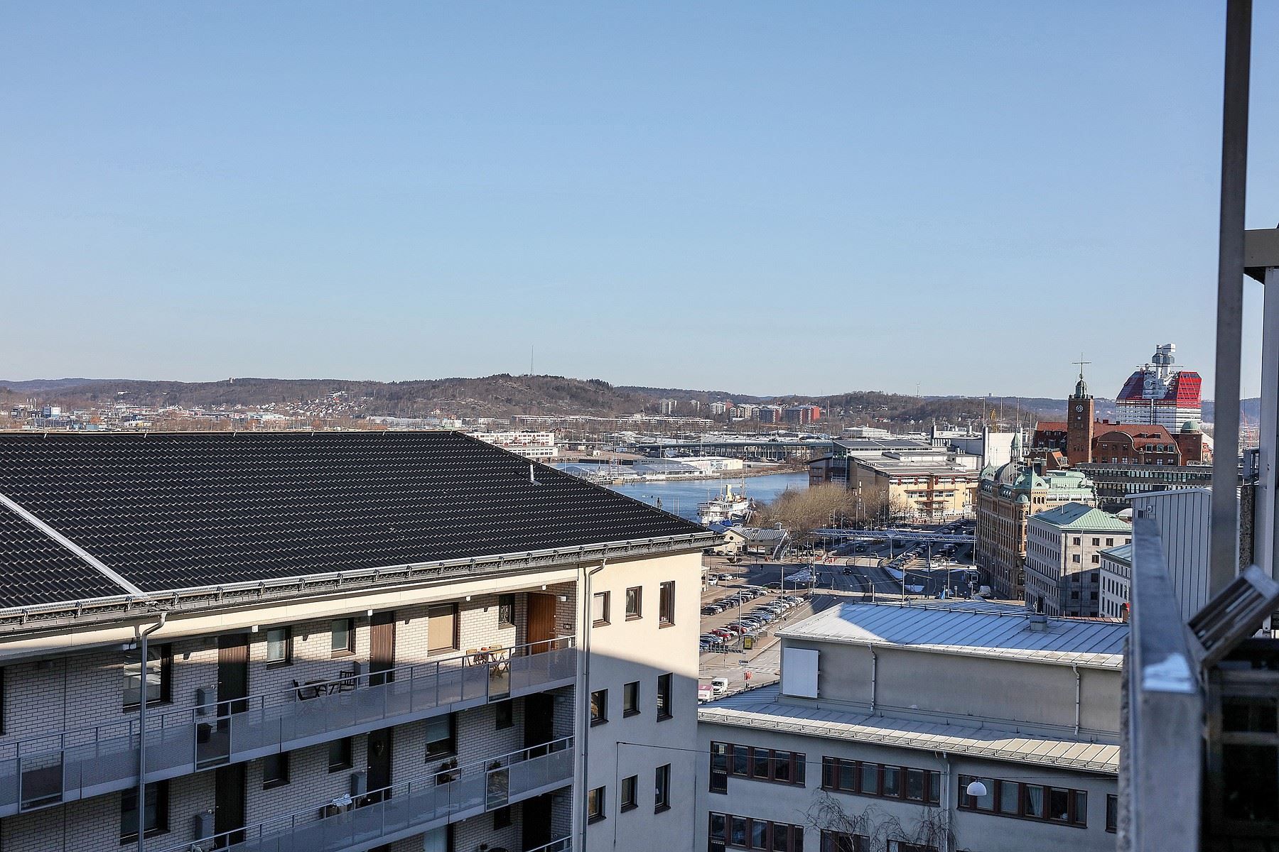 På Balkongen kan ni njuta av Göteborg och dess fina dagar