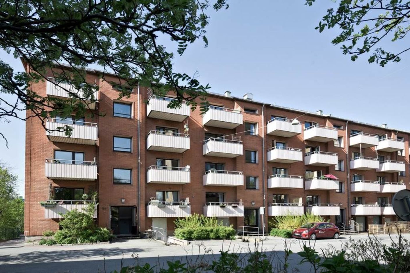 Blåsutgatan med bra läge i området