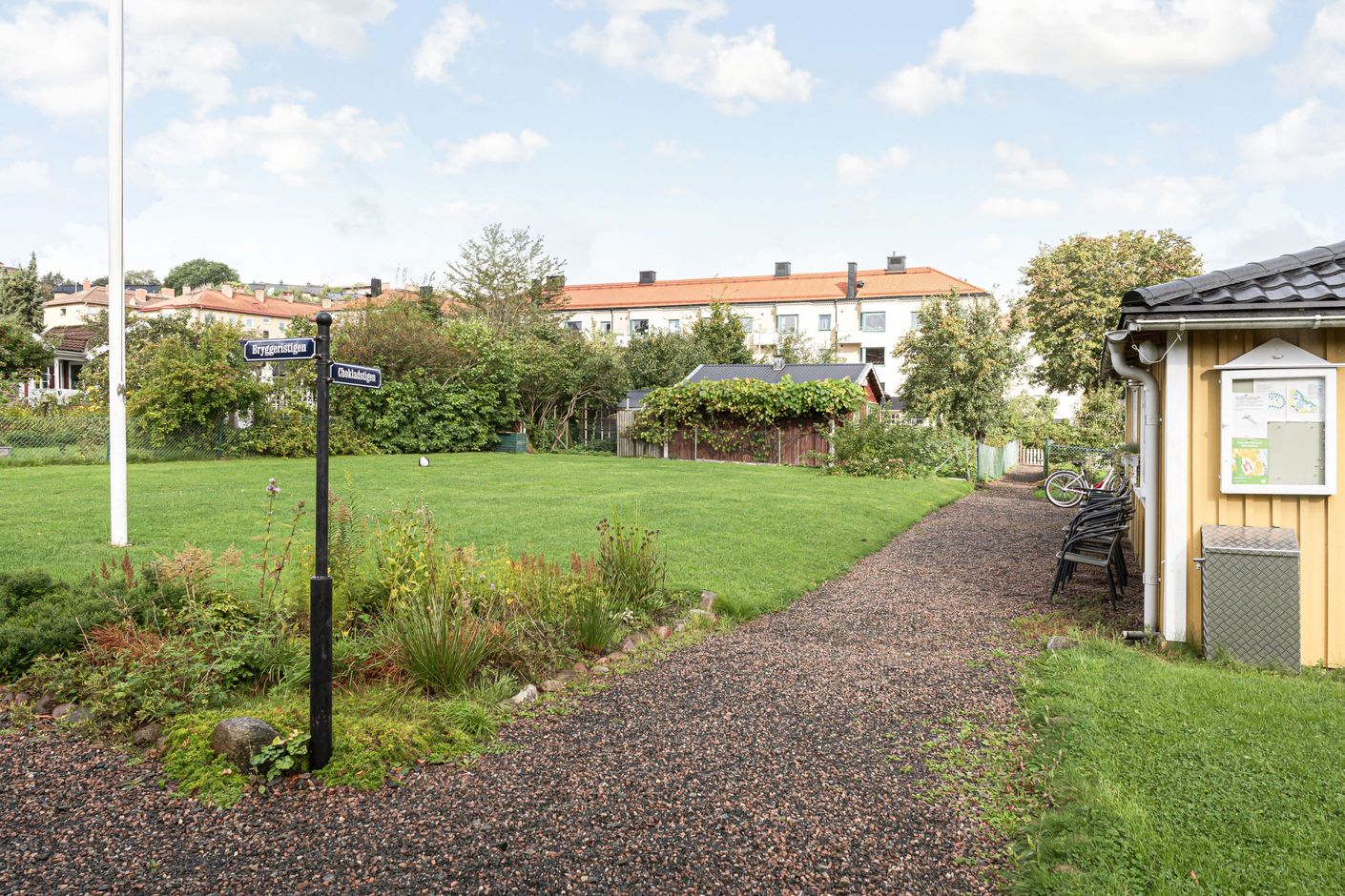 Trevliga omgivningar och faciliteter