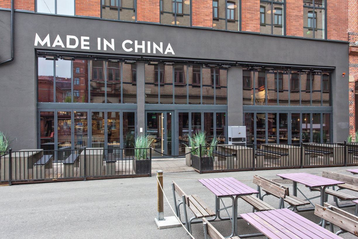 En av alla utmärkta restauranger i närheten