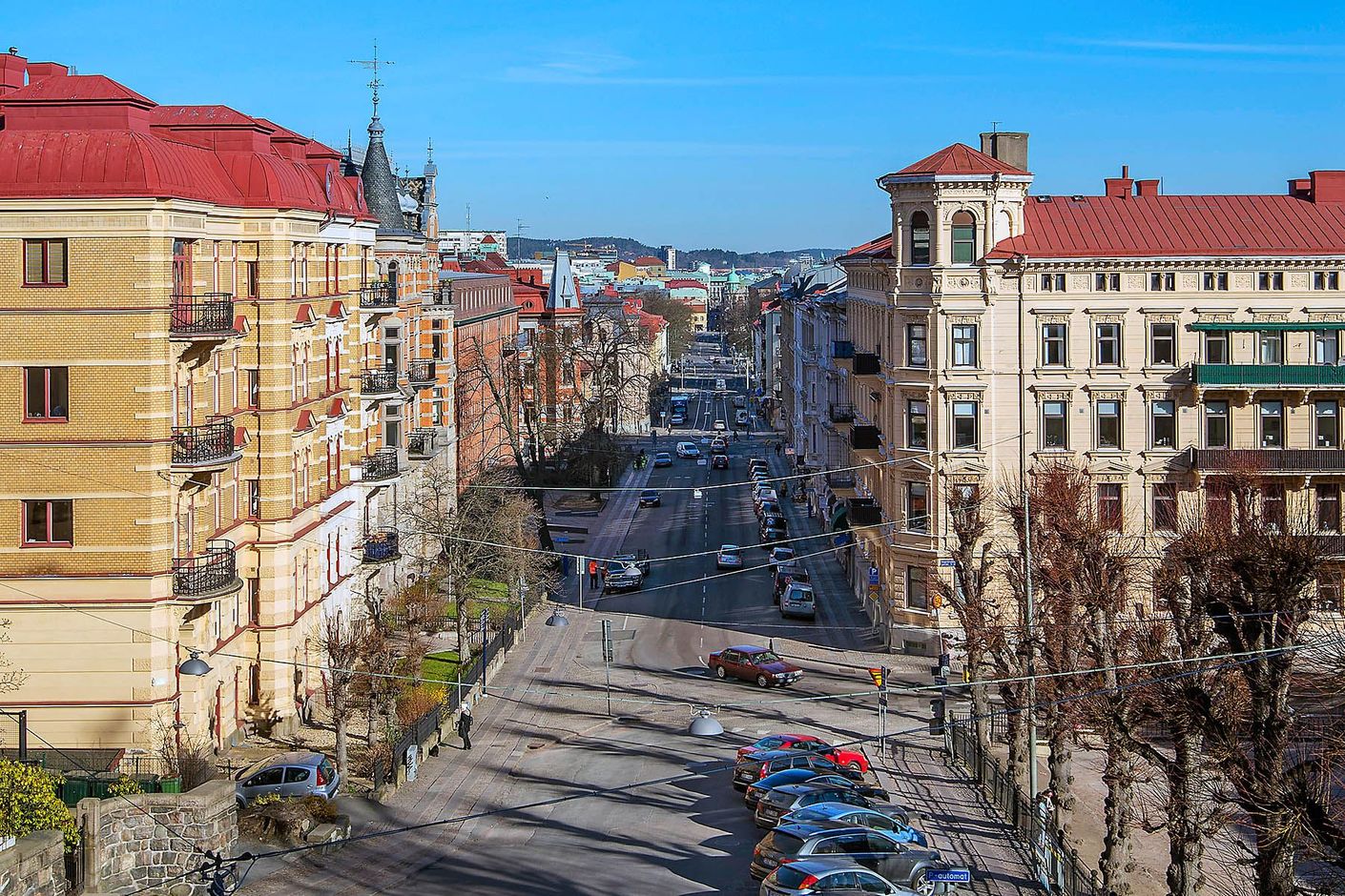 Vasastaden och Göteborg precis runt hörnet.