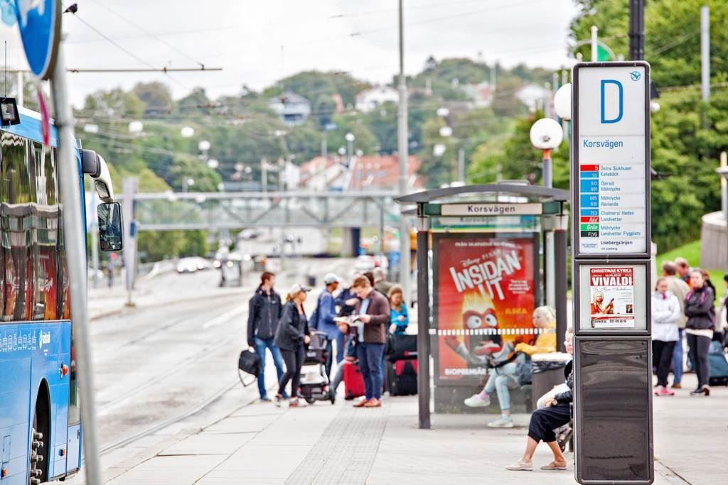 Knutpunkten Korsvägen ligger på promenadavstånd och tar dig till stadens alla hörn!