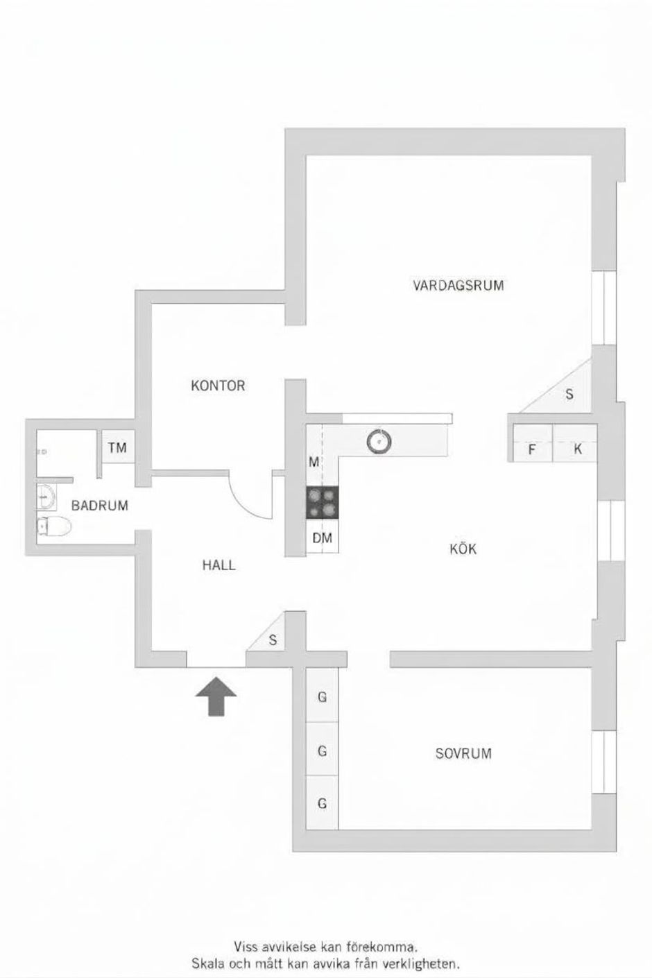 Alternativ planlösning